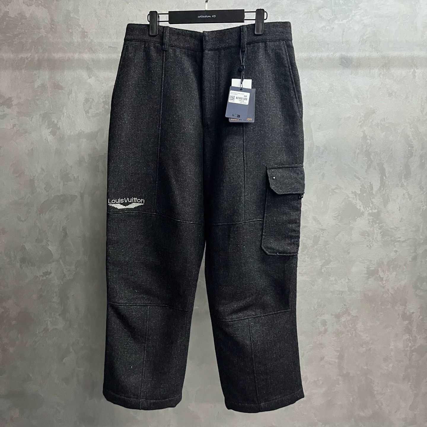 Louis Vuitton gray casual straight-leg pants by louis vuitton Size US 34 / EU 50 - 1 Thumbnail