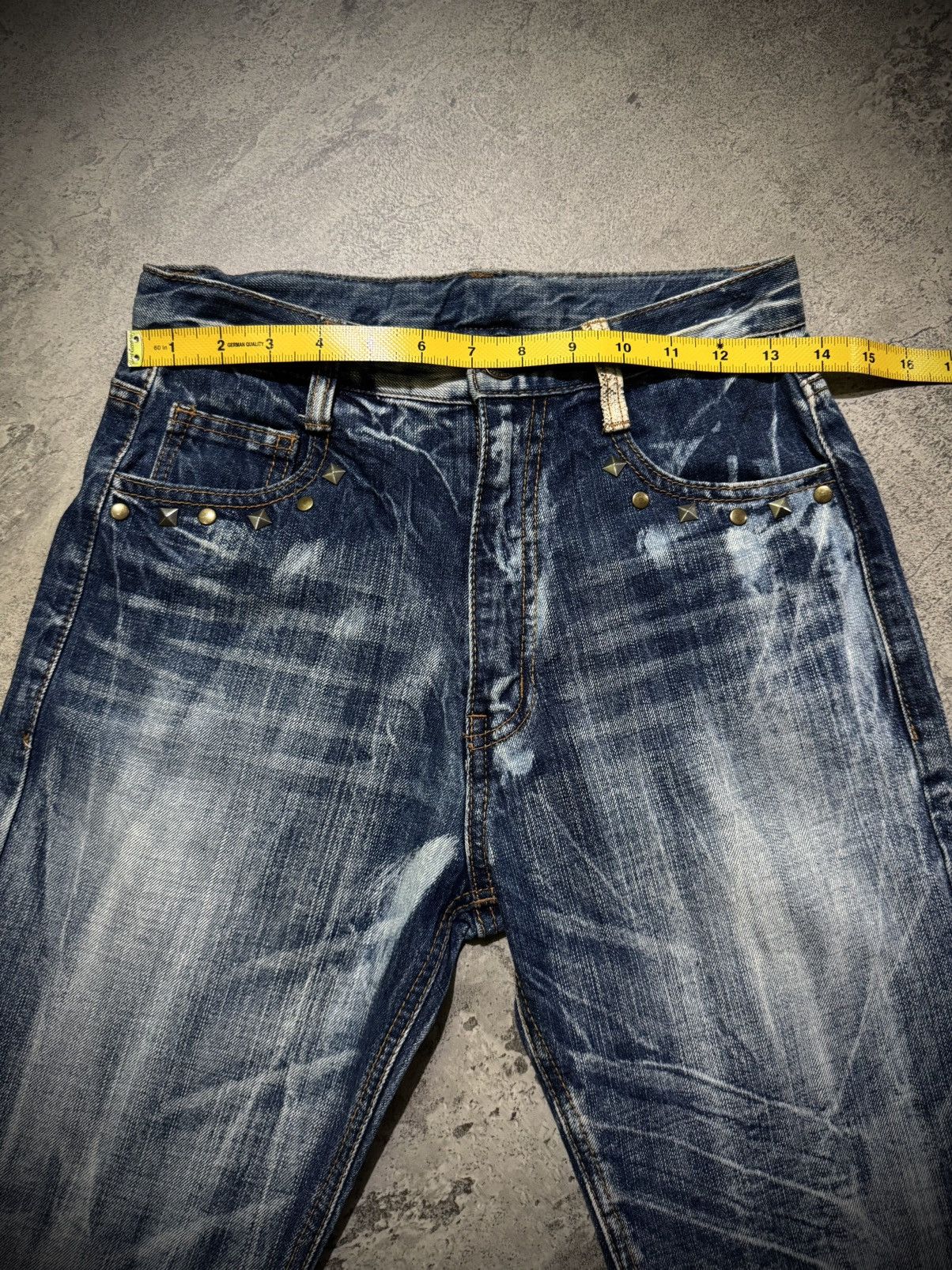 Hysteric Glamour Y2k Studded Snake ifsixwasnine jeans Size US 27 - 10 Thumbnail