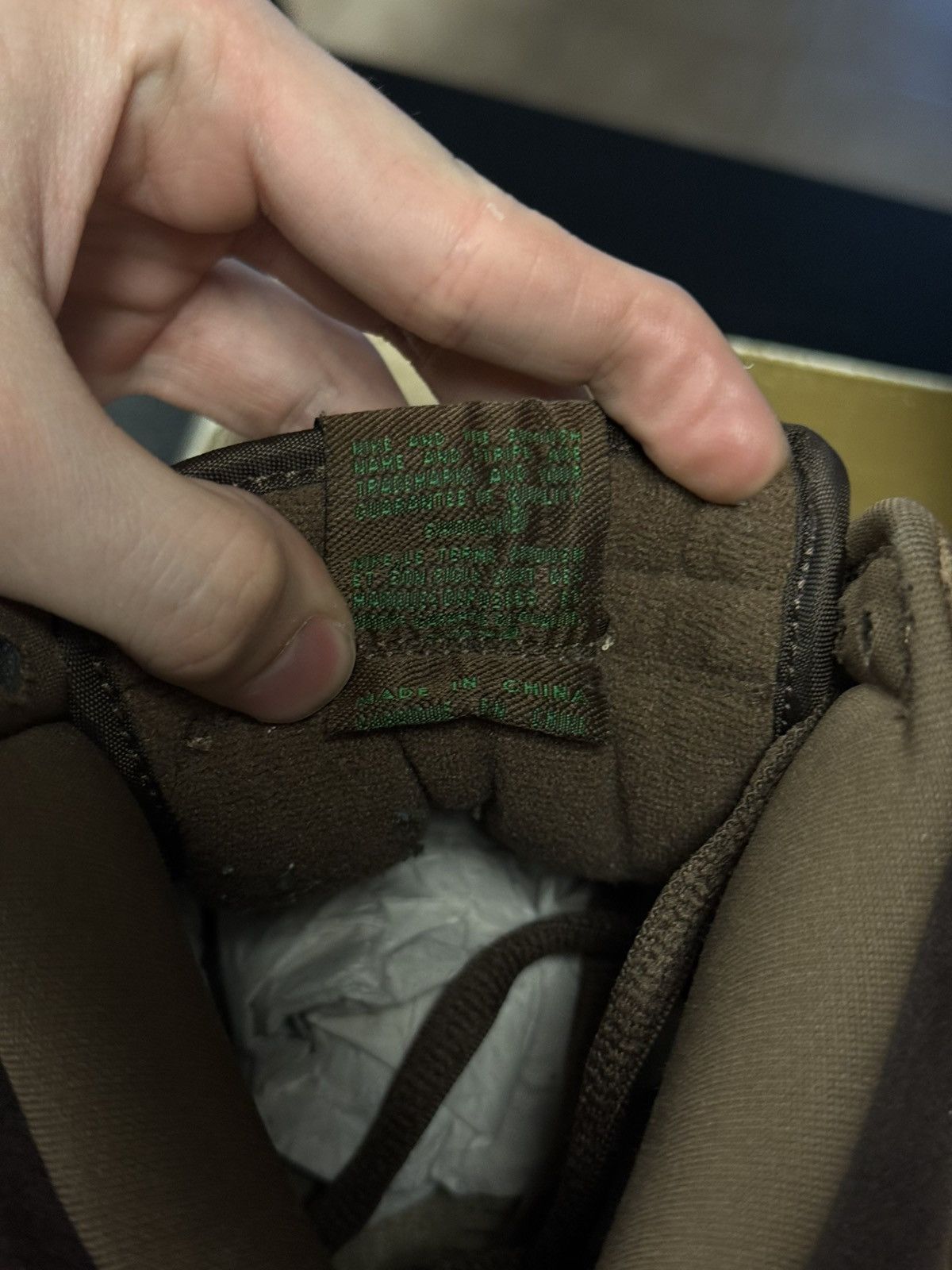 Nike Nike SB Dunk High Premium Tweed Classic Green Wood Deck (11) Size US 11 / EU 44 - 8 Thumbnail