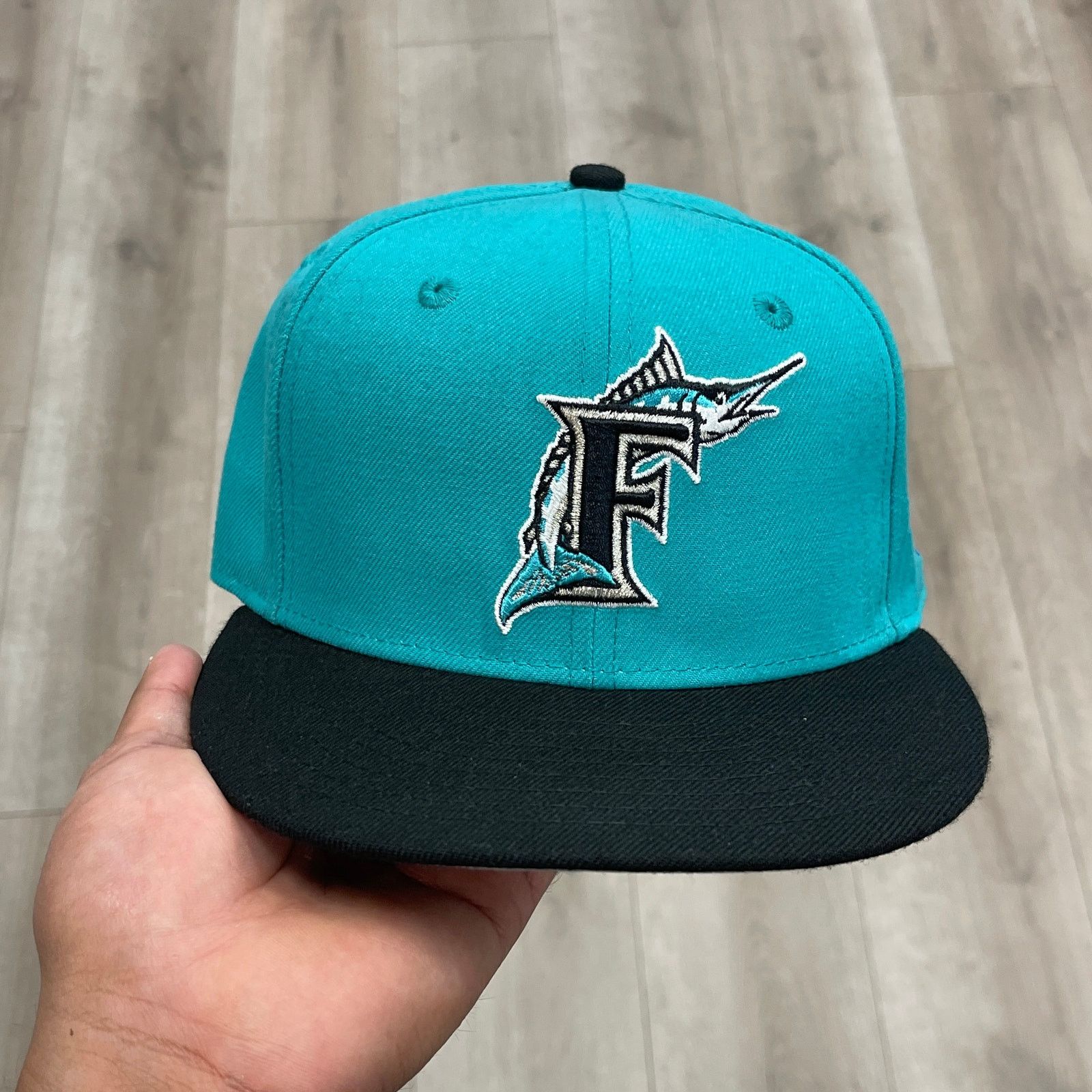 New Era New Era 59FIFTY Florida Marlins Fitted Hat Cap Size 7 1/4 Size ONE SIZE - 2 Thumbnail