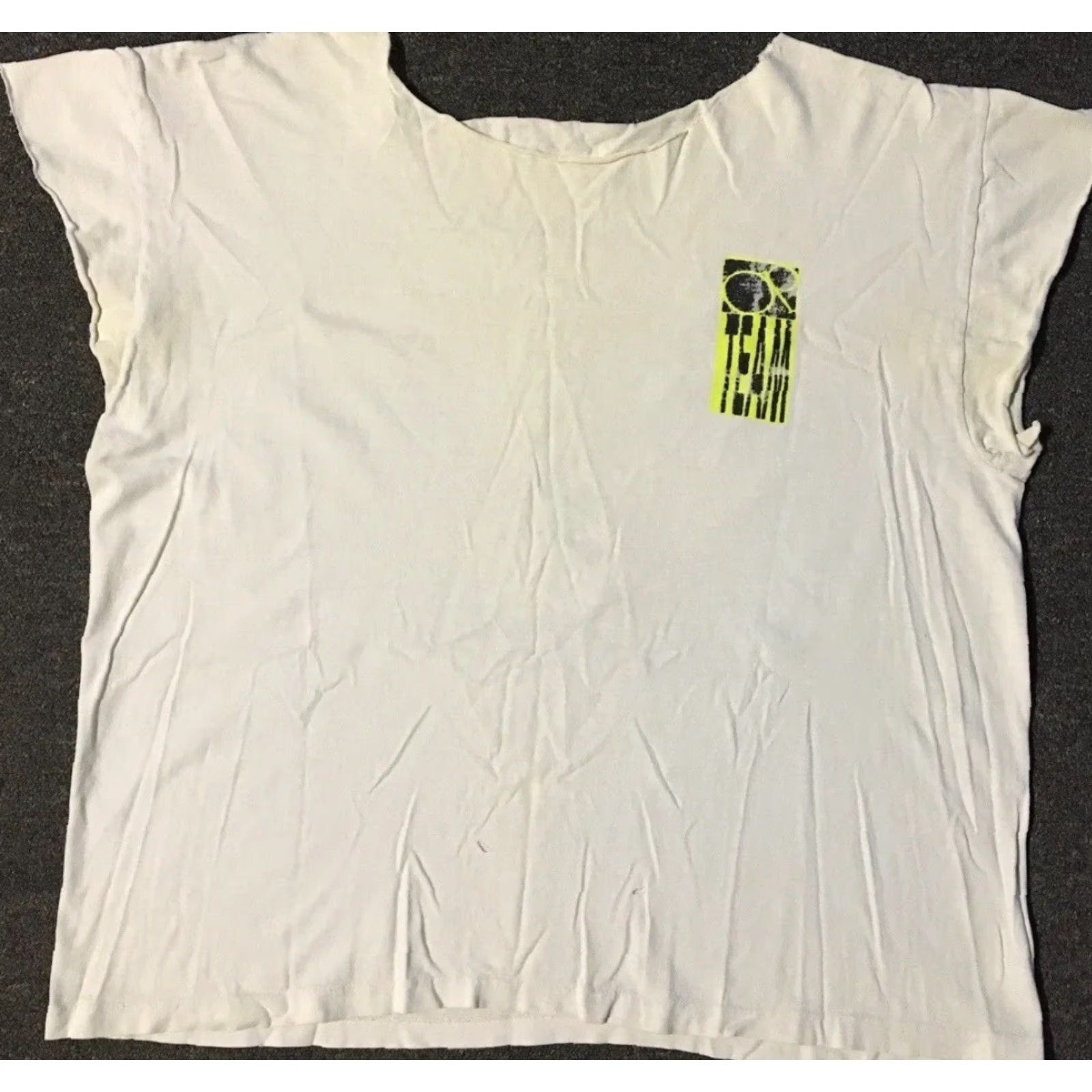 Thrasher VINTAGE Ocean Pacific Shirt S Mens White Thrashed 90s Surf Grunge 80s 90s Beach USA Size US S / EU 44-46 / 1 - 2 Thumbnail
