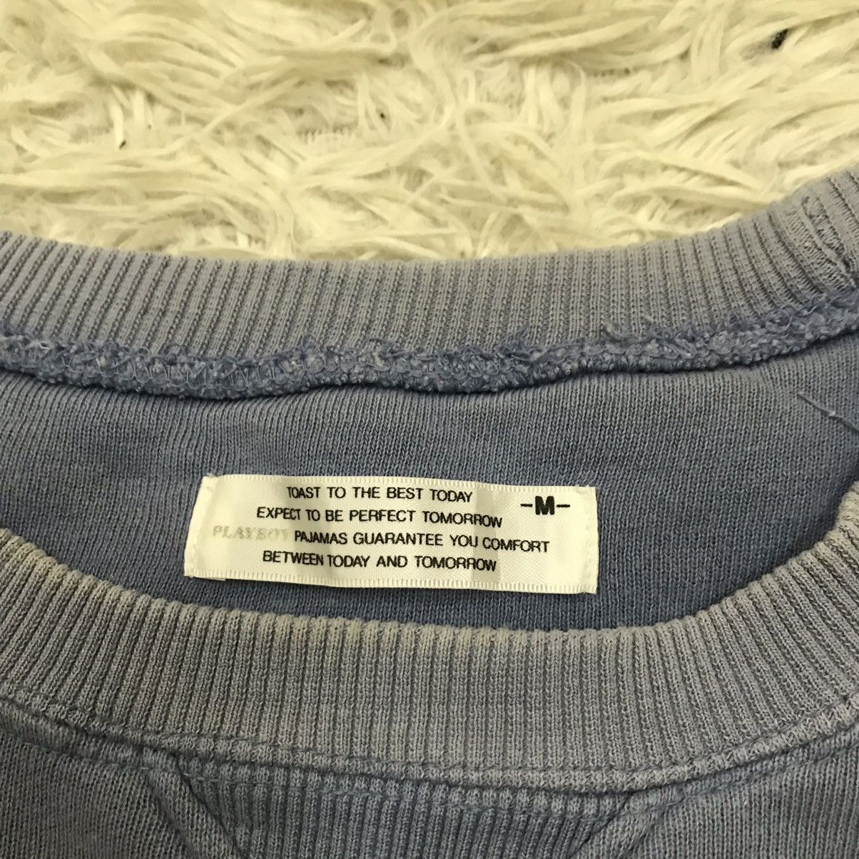 Playboy × Vintage VINTAGE 90s PLAYBOY WRITING LABEL CREWNECK SWEATSHIRT Size US M / EU 48-50 / 2 - 10 Thumbnail