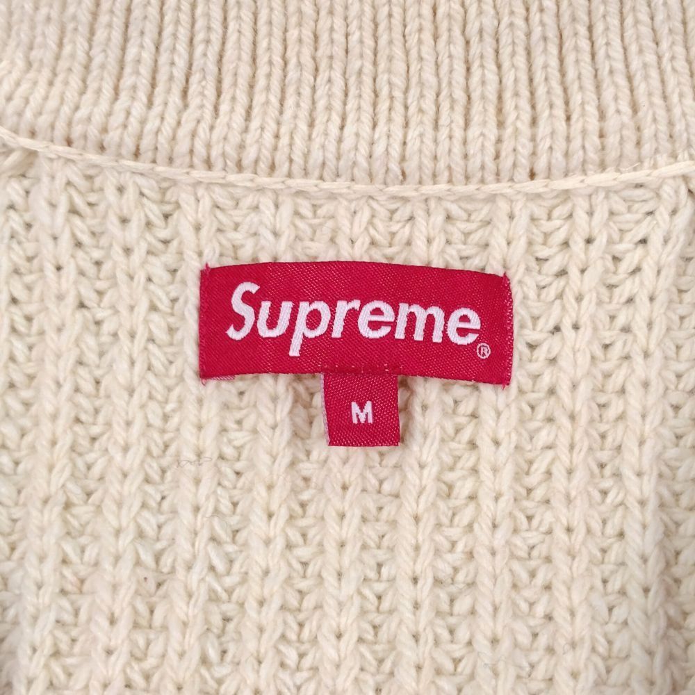 Supreme SUPREME 18AW Plaid Front Zip Sweater Check Zip Sweater Size US M / EU 48-50 / 2 - 8 Thumbnail