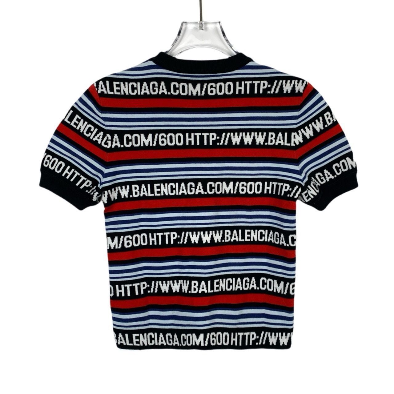 Balenciaga Balenciaga Logo Website Striped Embroidery Color-block Round Size XXS / US 00 / IT 34 - 7 Thumbnail