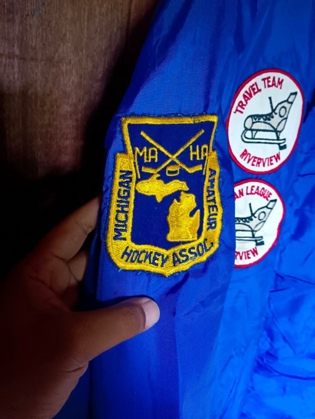 NHL Hockey Ais Jacket RARE - Riverview Recreation Hockey Size US XL / EU 56 / 4 - 4 Thumbnail