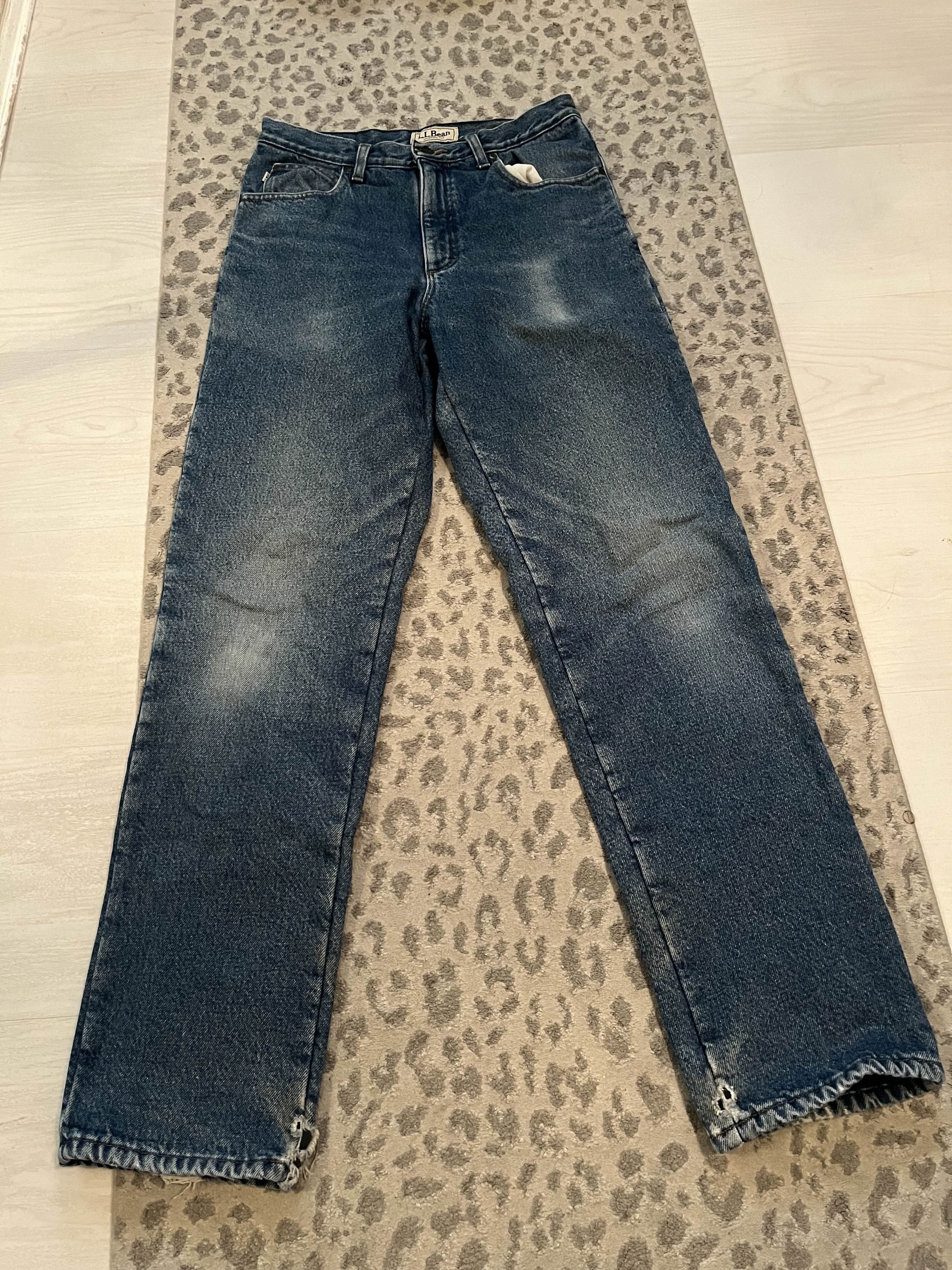 L.L. Bean Vintage L.L. Bean Lined Jeans Size US 30 / EU 46 - 1 Thumbnail
