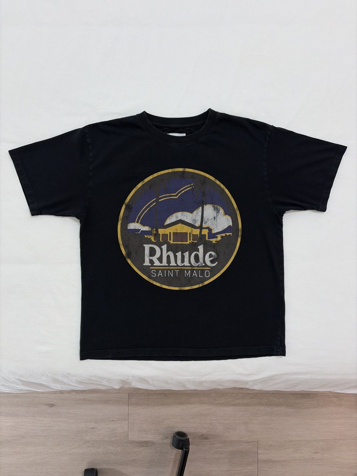 Rhude Rhude Saint Malo Logo Tee Size US XS / EU 42 / 0 - 1 Thumbnail