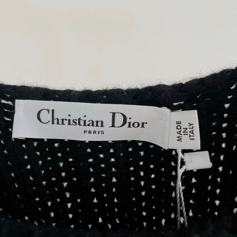 Dior Dior Black knitted sleeveless top Size XXS / US 00 / IT 34 - 5 Thumbnail