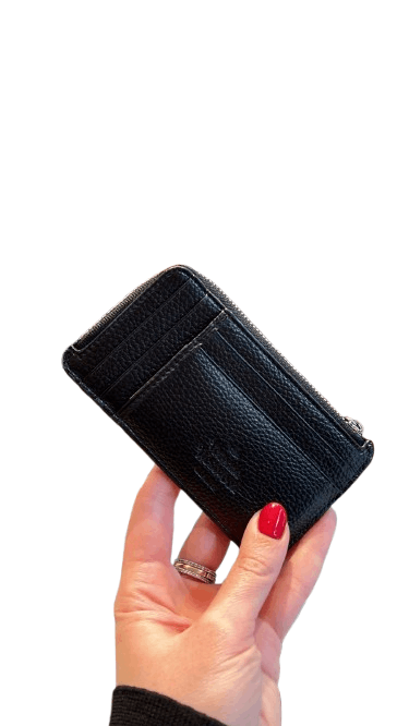 Vivienne Westwood o1f1d3z0426 Size: OS / Re-Vegan Zip Card Holder in Black Size ONE SIZE - 2 Thumbnail