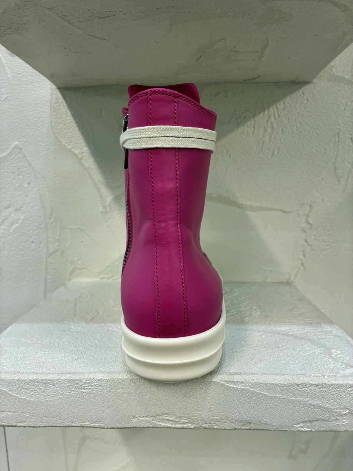 Rick Owens Rick Owens Hot Pink Ramones Sneakers Size US 7.5 / IT 37.5 - 6 Thumbnail
