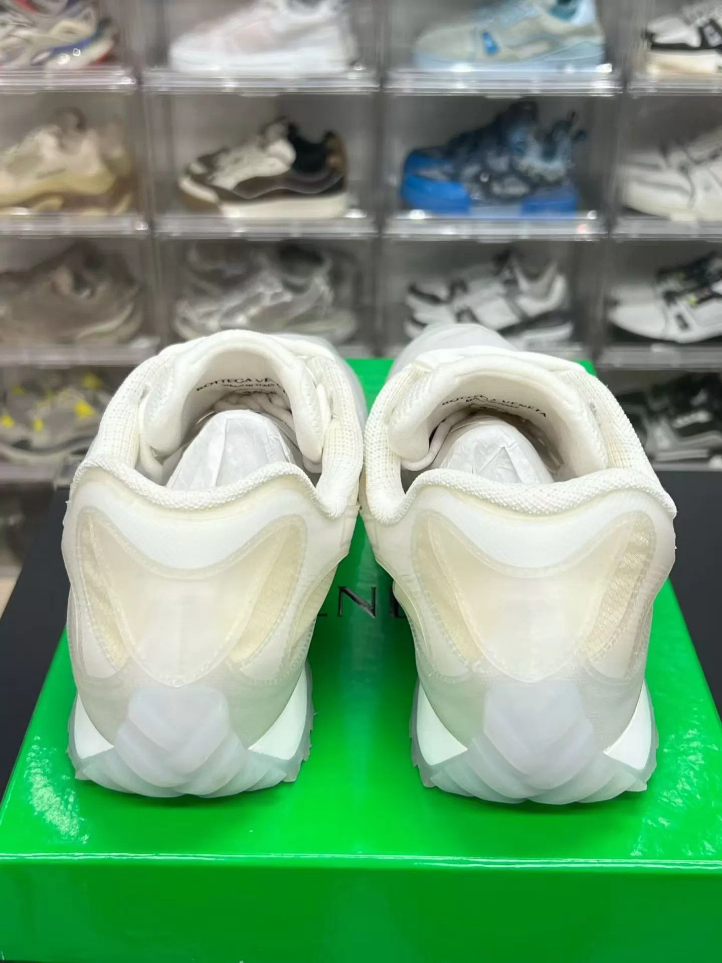 Bottega Veneta BV Orbit PU White 45 Vintage (Original Box, Rare) Size US 12 / EU 45 - 7 Thumbnail
