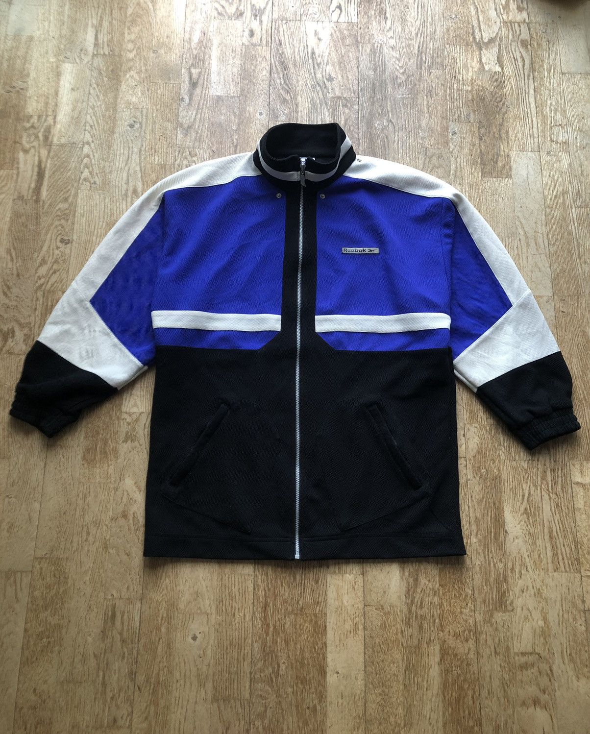 Reebok REEBOK RETRO VINTAGE QUALITY ZIP SWEATSHIRT JACKET Size US XL / EU 56 / 4 - 1 Thumbnail