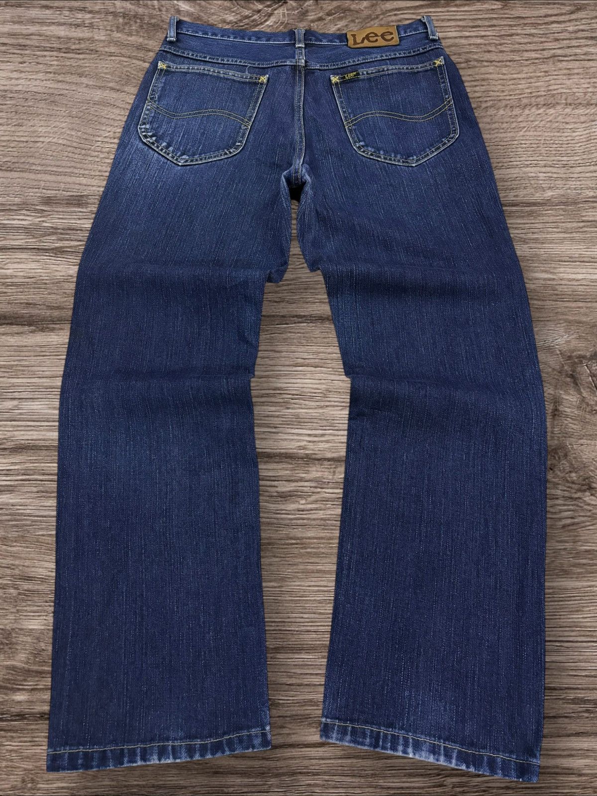 Japan Blue Jeans Lee Riders Japan LEE Relaxed Straight Fit Jeans Size US 33 - 1 Thumbnail