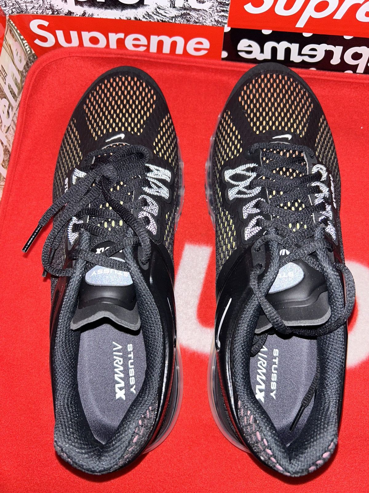 Nike × Stussy Nike Air Max 2013 Stussy Black DO2461-001 size 12 Size US 12 / EU 45 - 4 Thumbnail