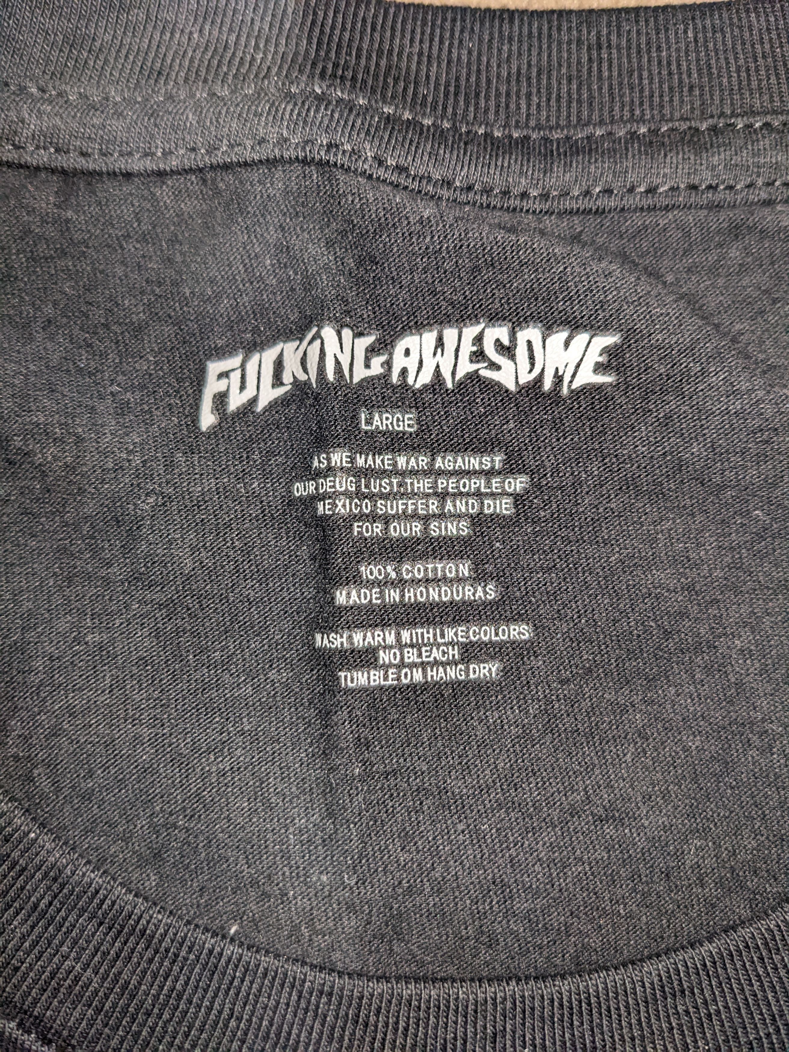 Fucking Awesome Fa Aidan T-shirt Size US L / EU 52-54 / 3 - 3 Thumbnail