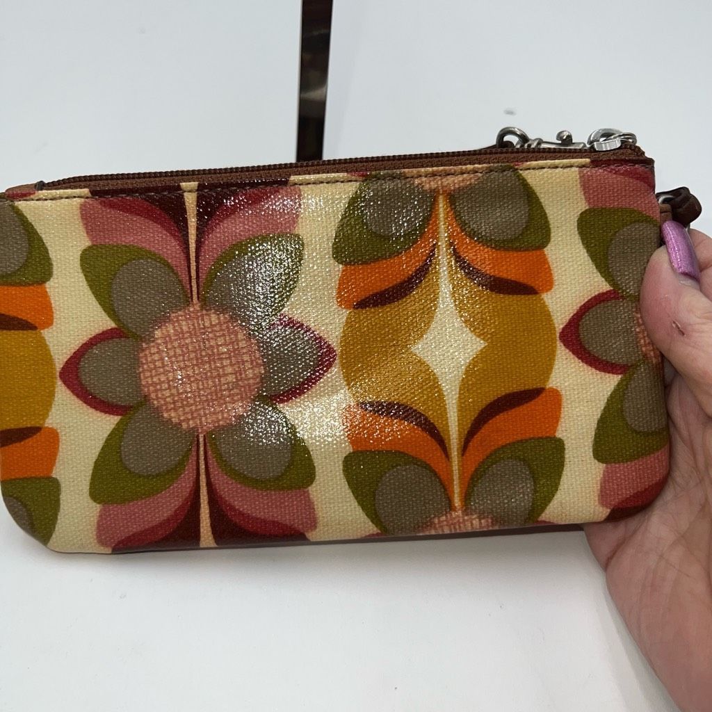Fossil Fossil Key-Per Retro Flower Wristlet Size ONE SIZE - 4 Thumbnail