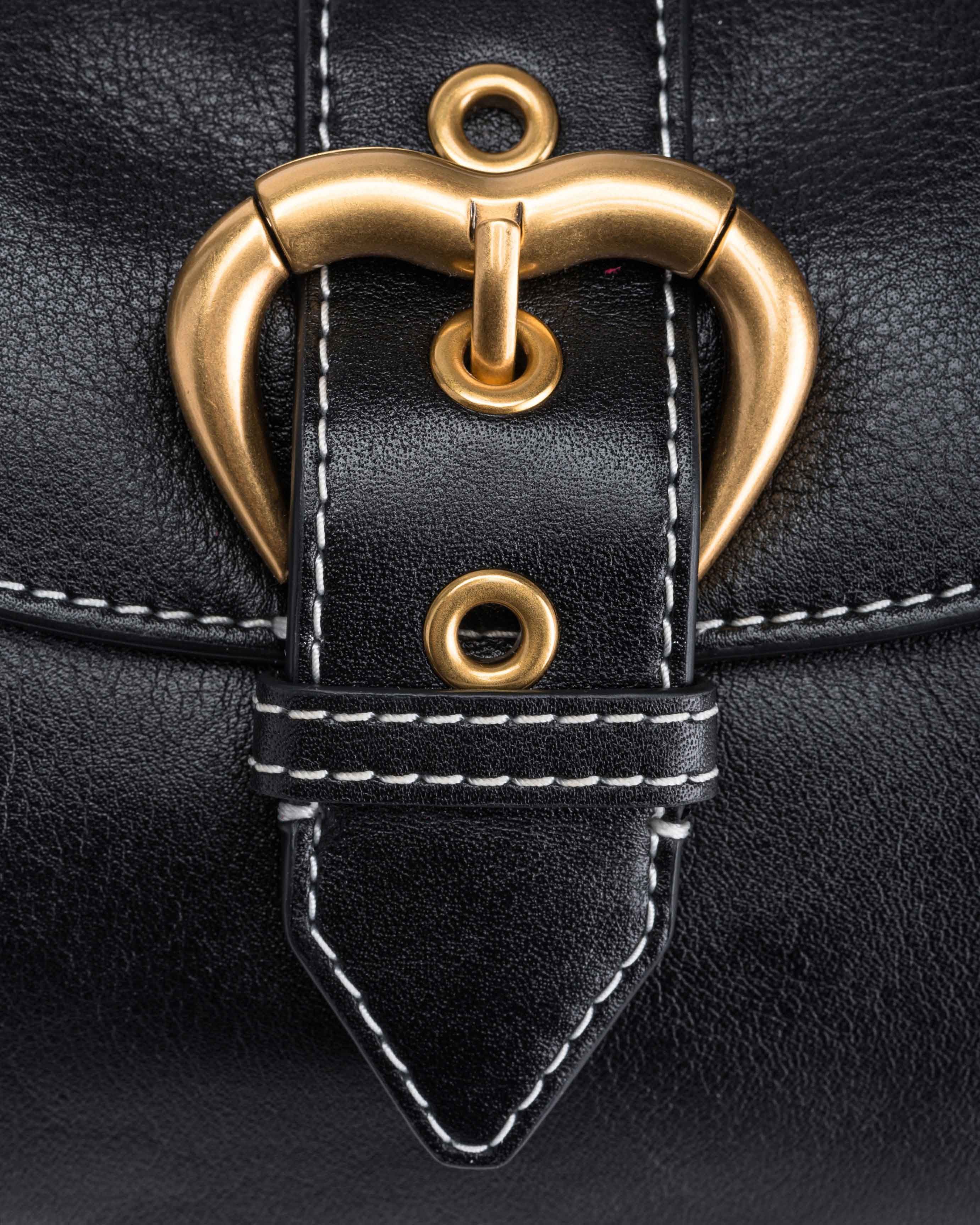 Pinko o1s22i1n0824 Size: OS / Small Jolene Shoulder Bag in Black Size ONE SIZE - 5 Thumbnail