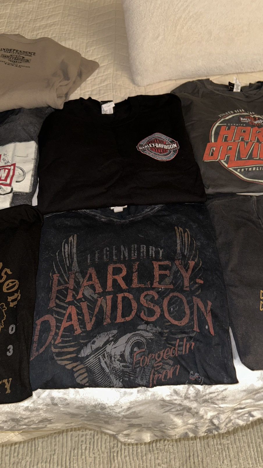 Harley Davidson Harley-Davidson Shirt Bundle – 7 Pieces (L & XL) Size US XL / EU 56 / 4 - 5 Thumbnail