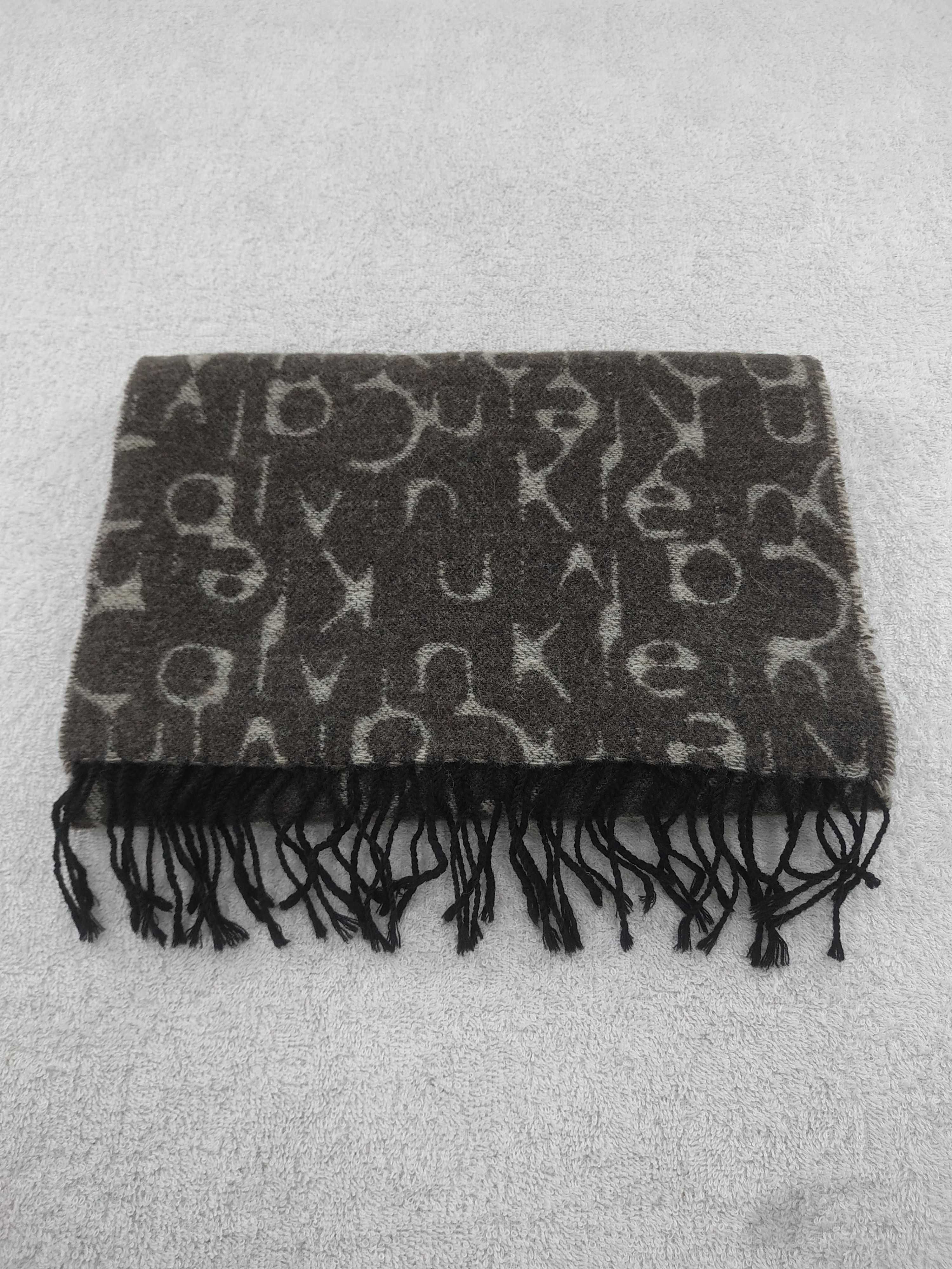 Calvin Klein Vintage Calvin Klein Scarf/Muffler/Neckwear MF241 Size ONE SIZE - 3 Thumbnail