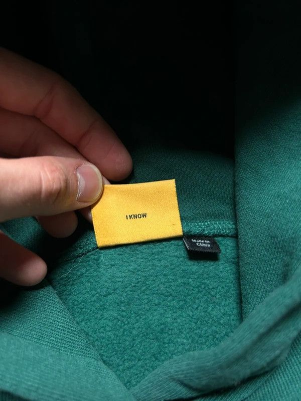 Dime Dime green central logo hoodie skate streetwear y2k Size US L / EU 52-54 / 3 - 8 Thumbnail