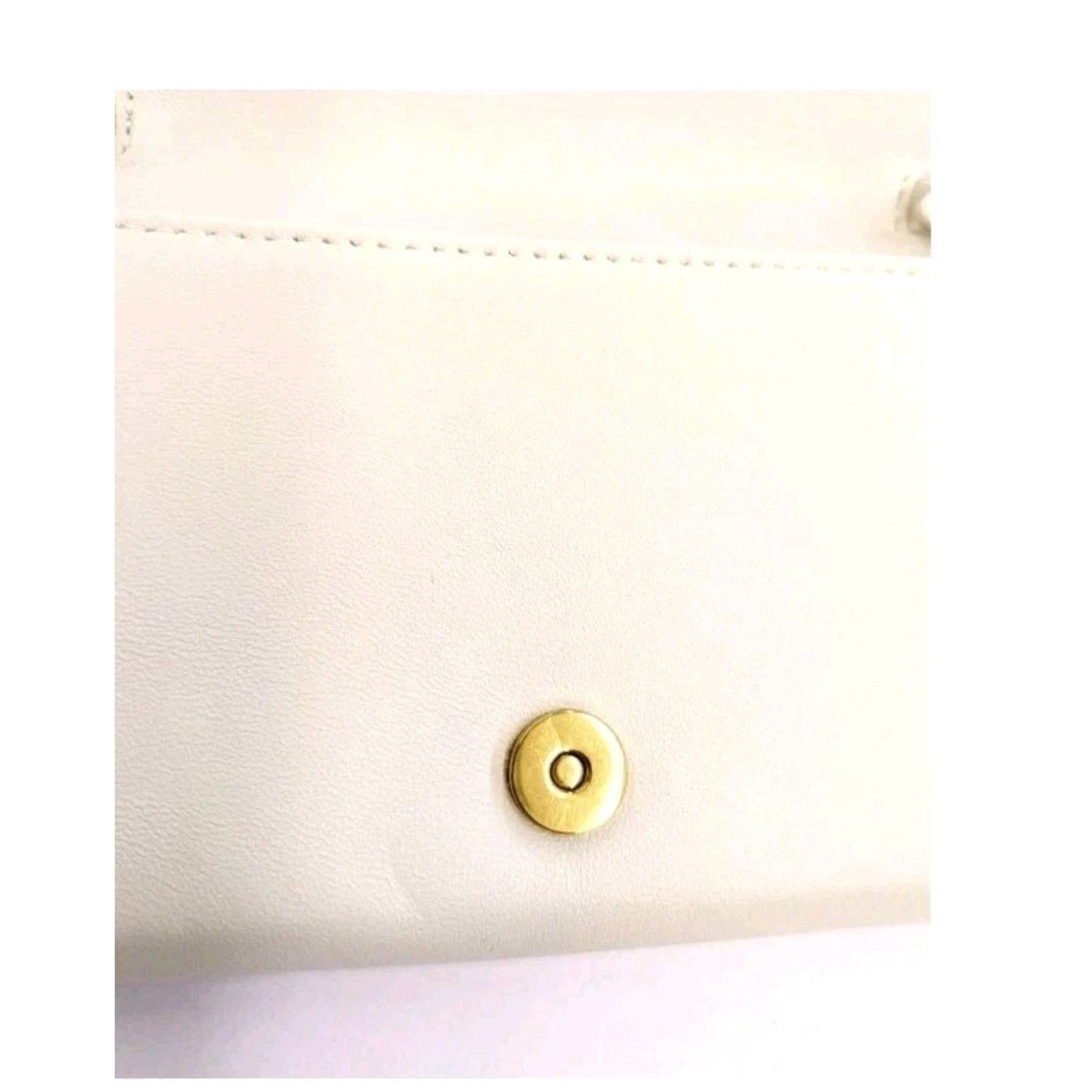 Zimmermann ZIMMERMANN Leather Crossbody Bag Embossed Floral Flap Chain Size ONE SIZE - 7 Thumbnail