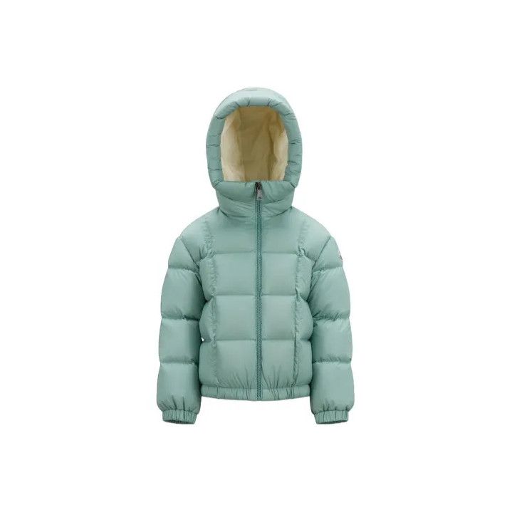 Moncler Moncler Kids Solid Hooded Down Jacket Size US XXS / EU 40 - 1 Thumbnail