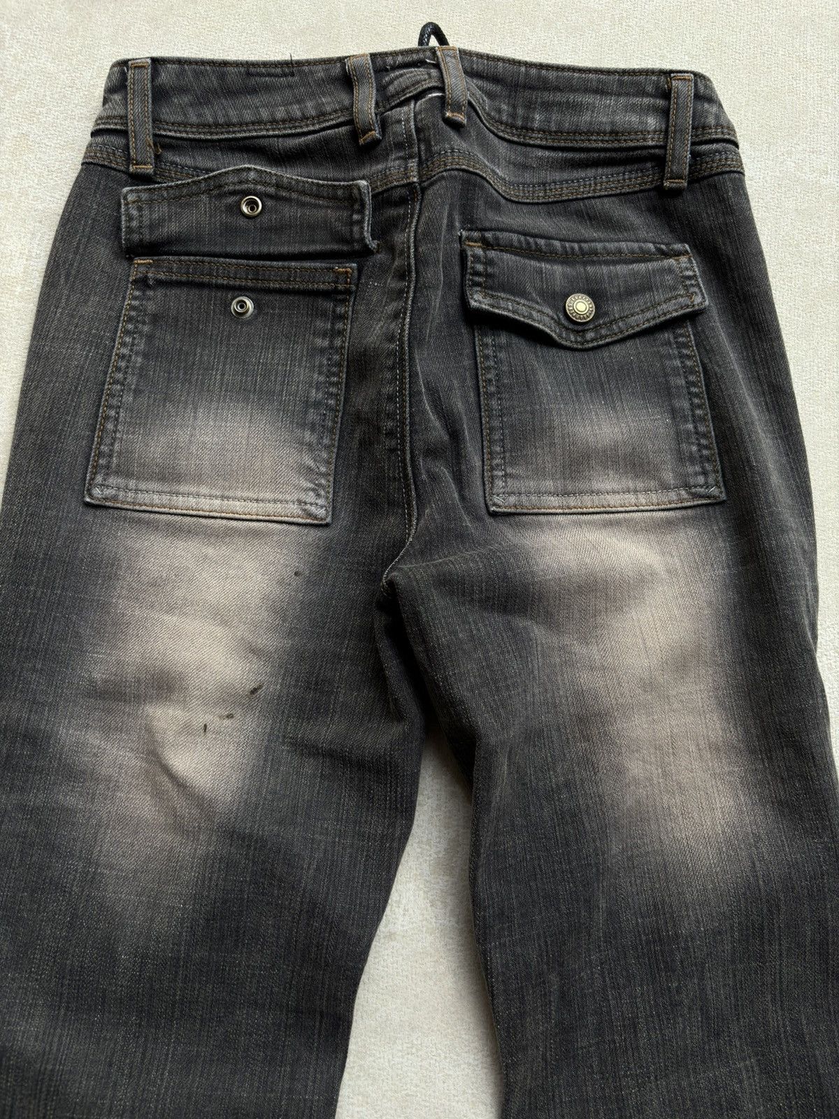 Japanese Brand BRAPPERS lace up flare jeans Size US 26 / EU 42 - 3 Thumbnail