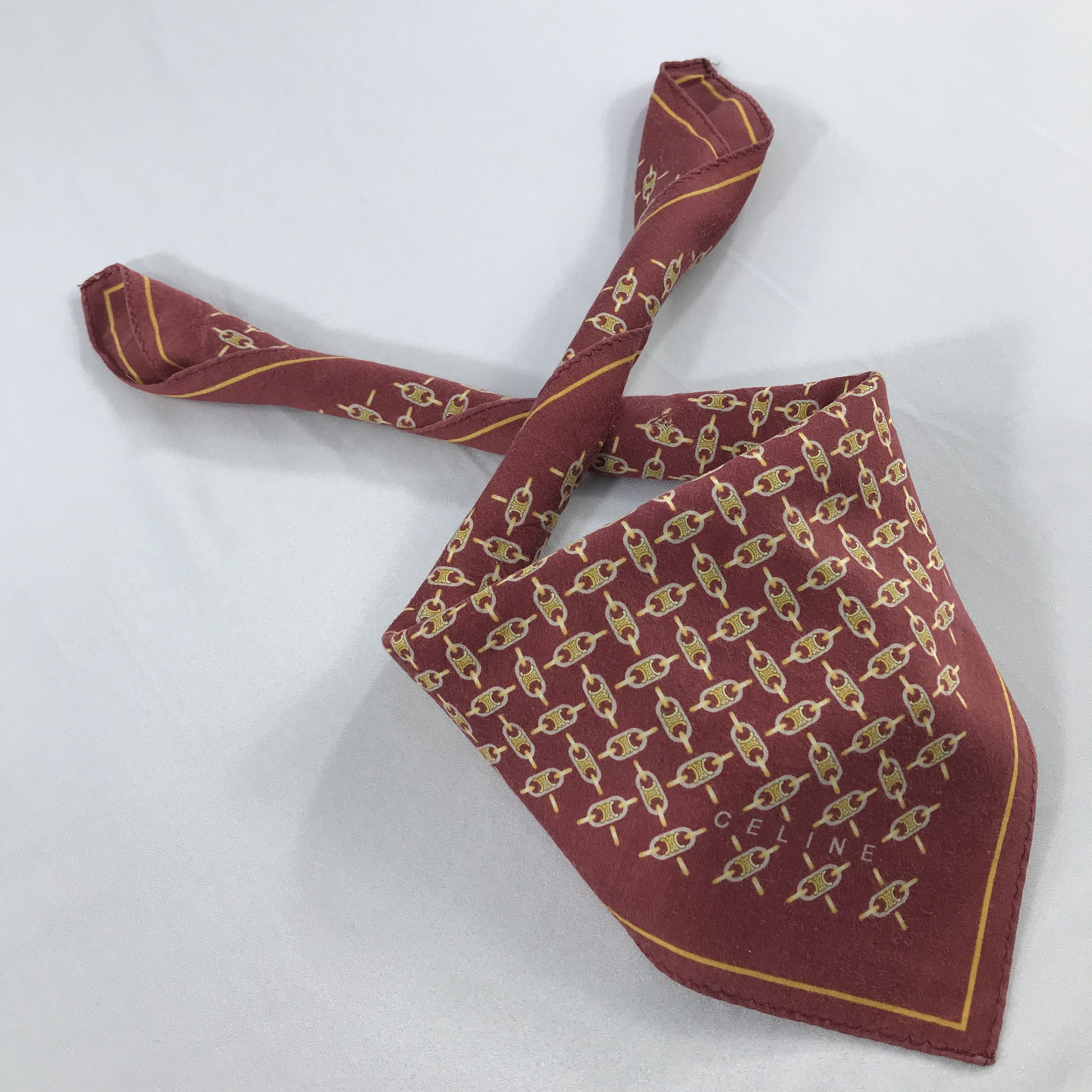Celine Celine Bandana / Handkerchief / Neckerchief - S2250 Size ONE SIZE - 4 Thumbnail