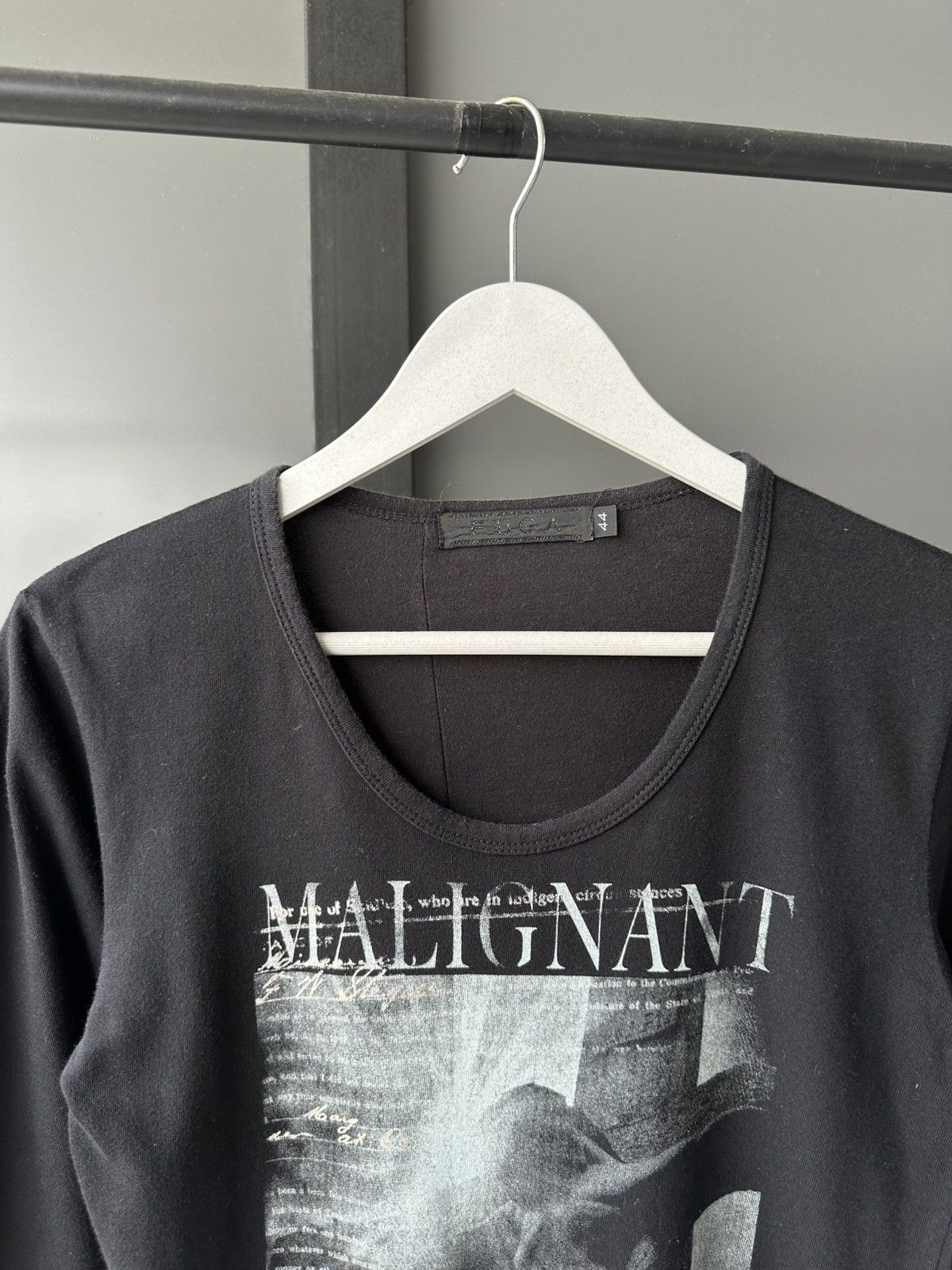 Yasuyuki Ishii SS07 FUGA '' Malignant '' black long sleeve Size US M / EU 48-50 / 2 - 11 Thumbnail
