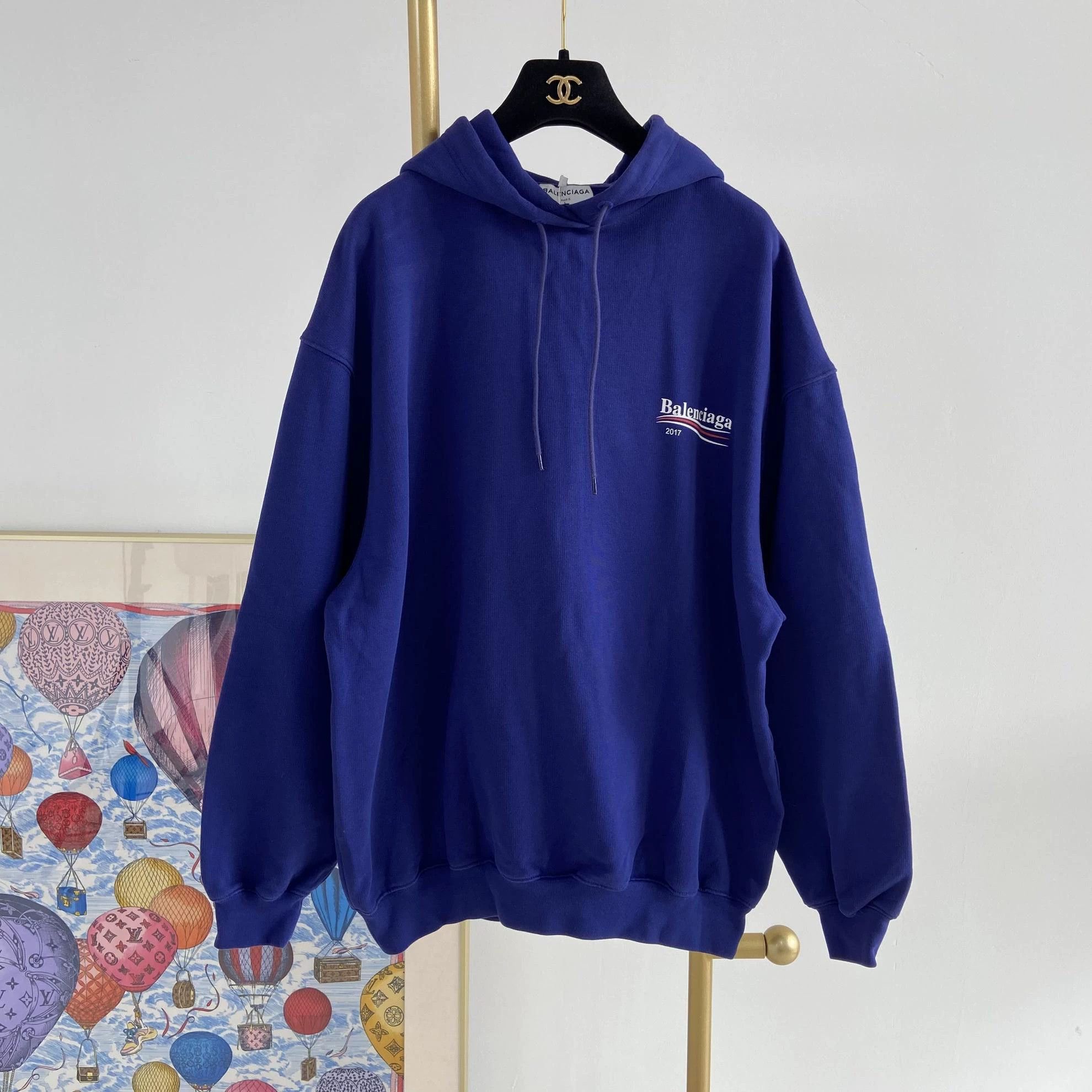 Balenciaga Balenciaga Logo Hoodie L Size US L / EU 52-54 / 3 - 1 Thumbnail