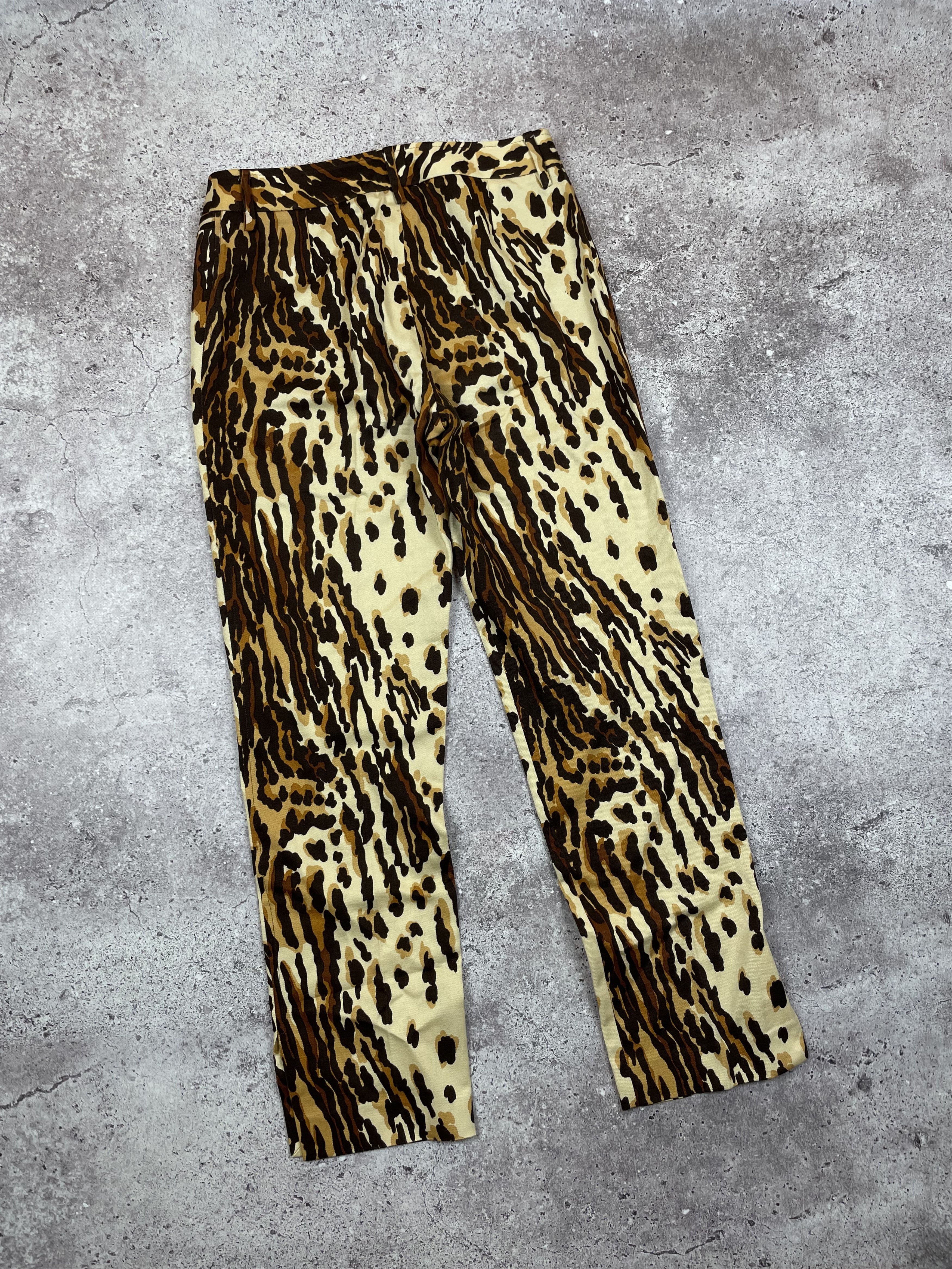 Dolce & Gabbana Dolce & Gabbana Leopard Animal Print Pants woman 's Size 28" / US 6 / IT 42 - 9 Thumbnail