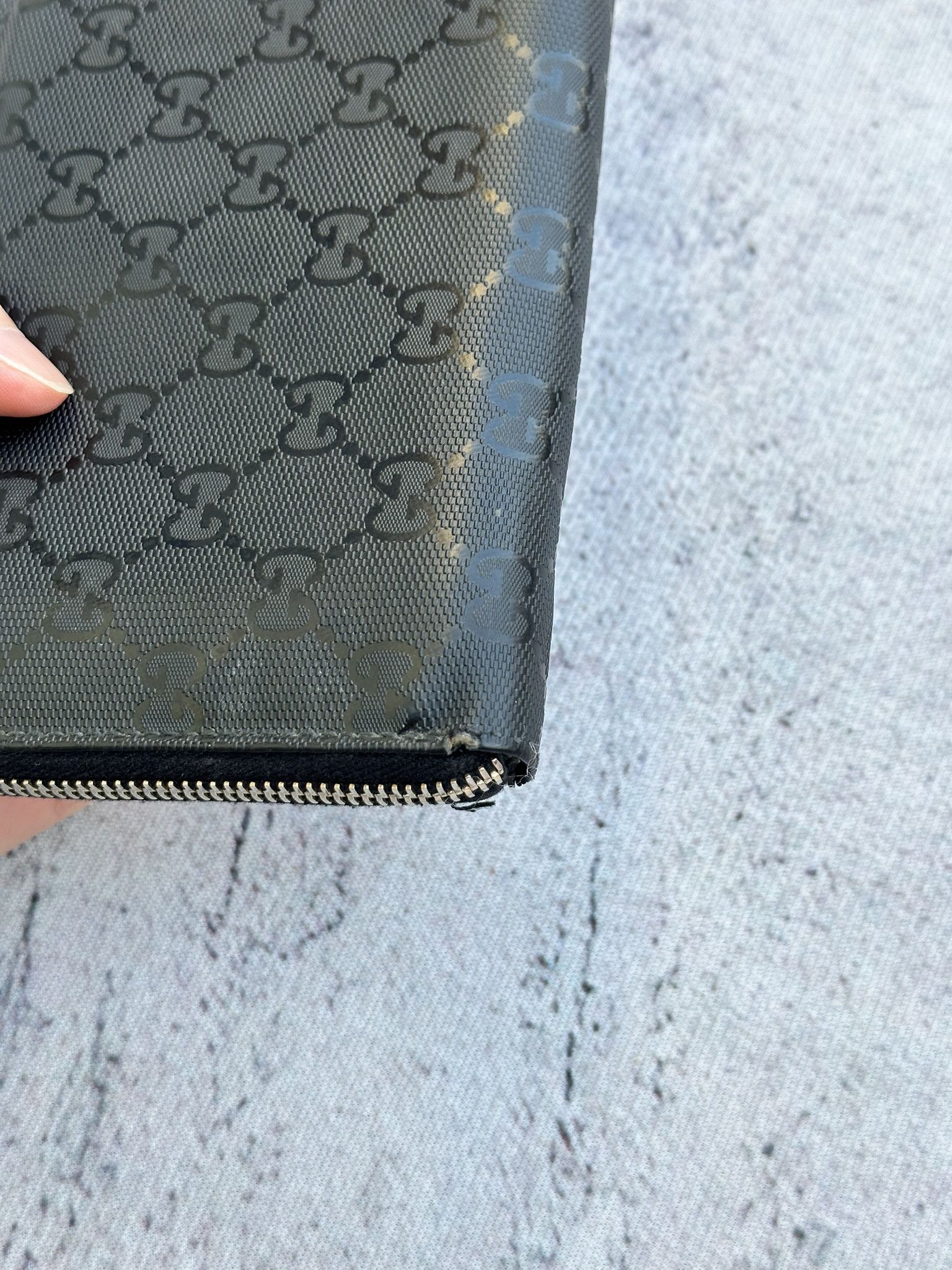 Gucci Gucci Long Wallet Imprime GG Monogram Shiny Canvas Size ONE SIZE - 8 Thumbnail