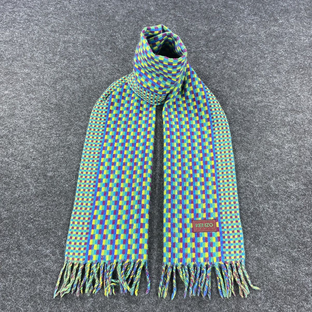 Kenzo × Vintage Kenzo Scarf # Muffler # Neckwear # D276 Size ONE SIZE - 1 Thumbnail