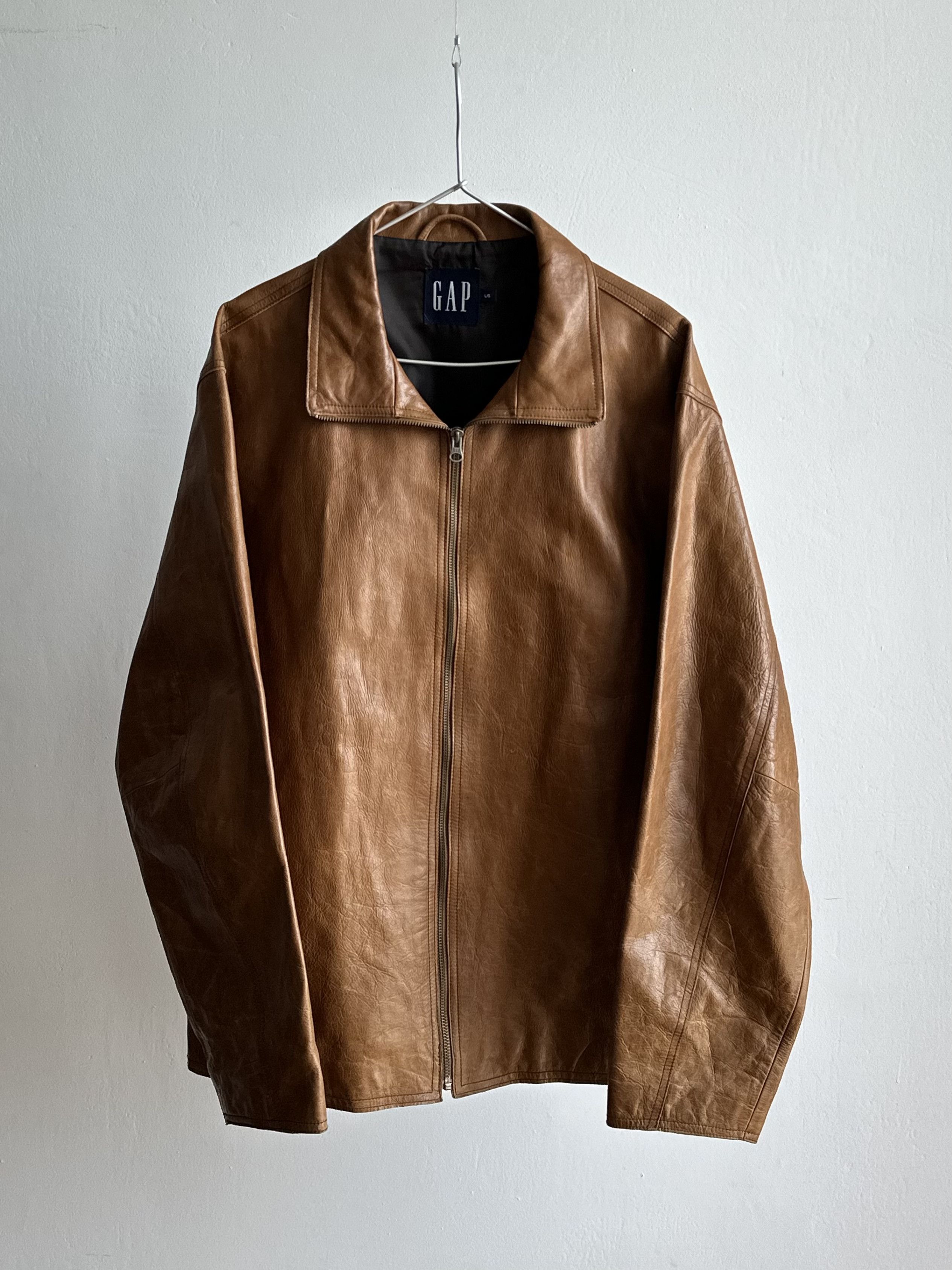 00s OLD GAP leather car coat | CLOSE CLOTHES