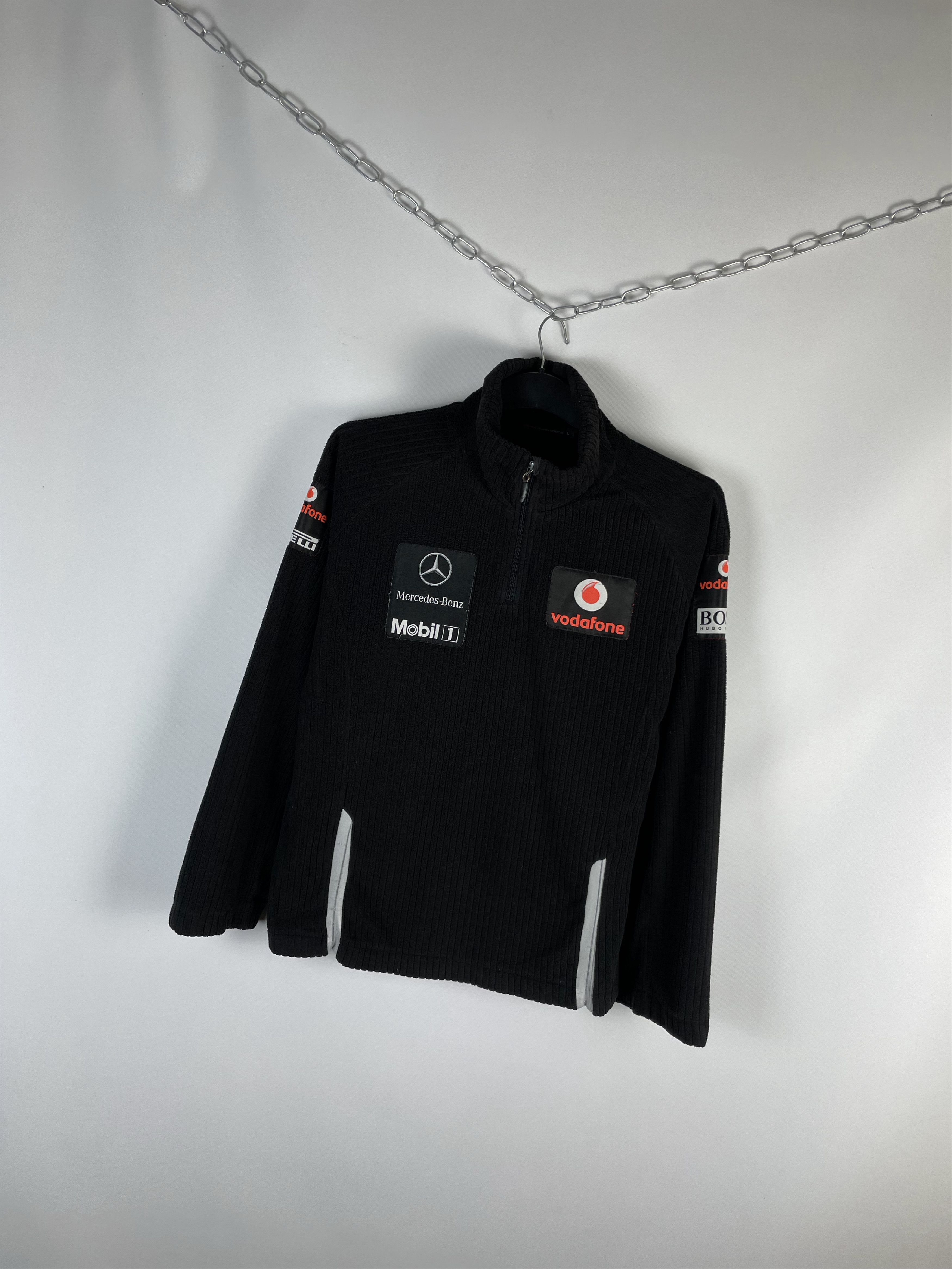 Mercedes-Benz MERCEDES Benz McLaren Vodafone Fleece Racing Sports HugoBoss Size US L / EU 52-54 / 3 - 2 Thumbnail