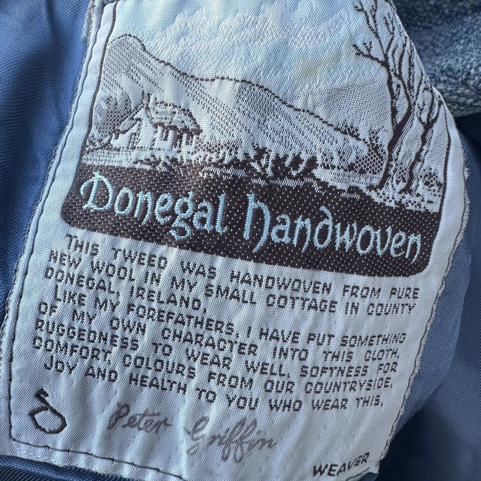 Other Magee Donegal Tweed Herringbone Men 46R Wool vintage Size US L / EU 52-54 / 3 - 4 Thumbnail
