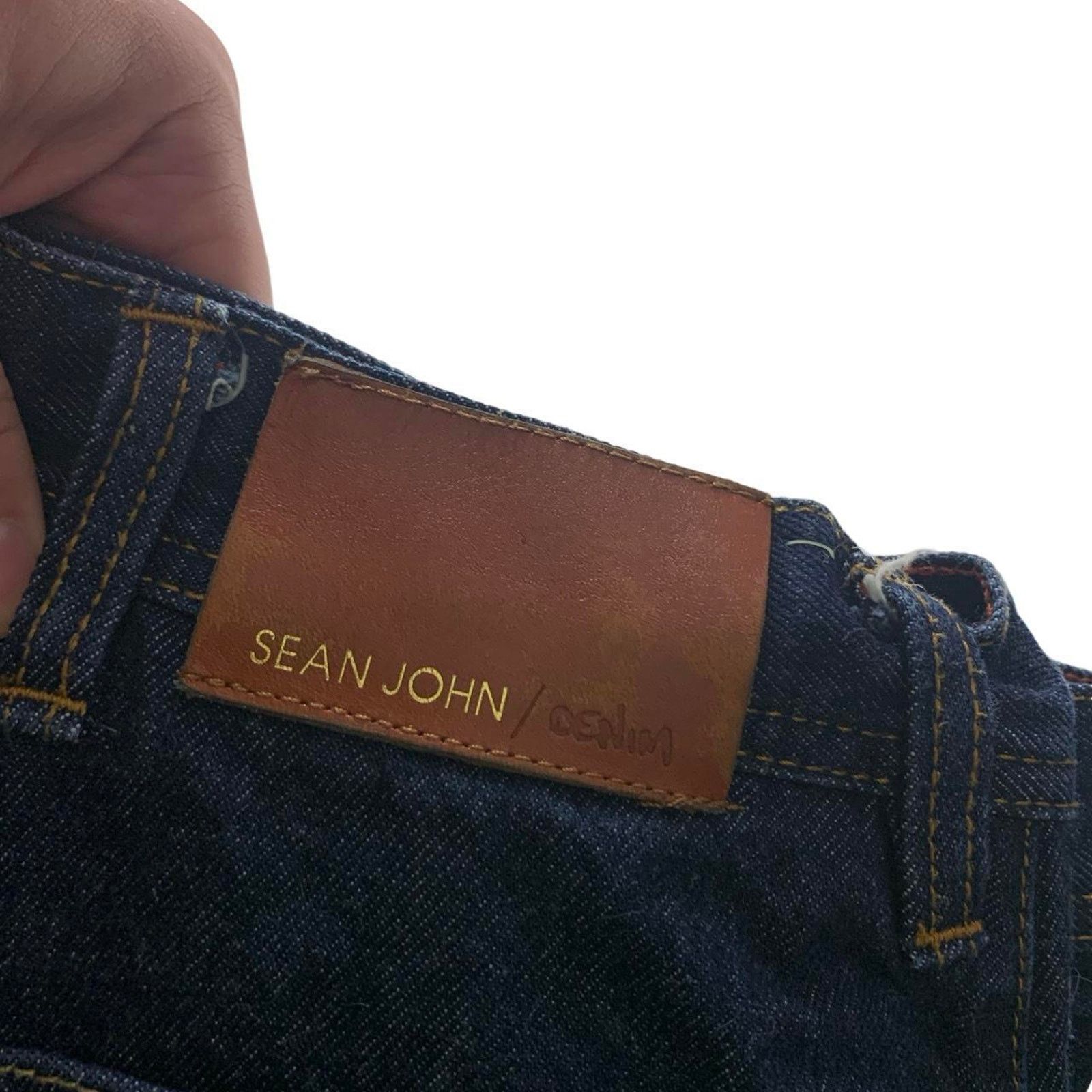 Sean John × Vintage Vintage Baggy Embroidered Sean John Jean Shorts Size US 40 / EU 56 - 5 Thumbnail
