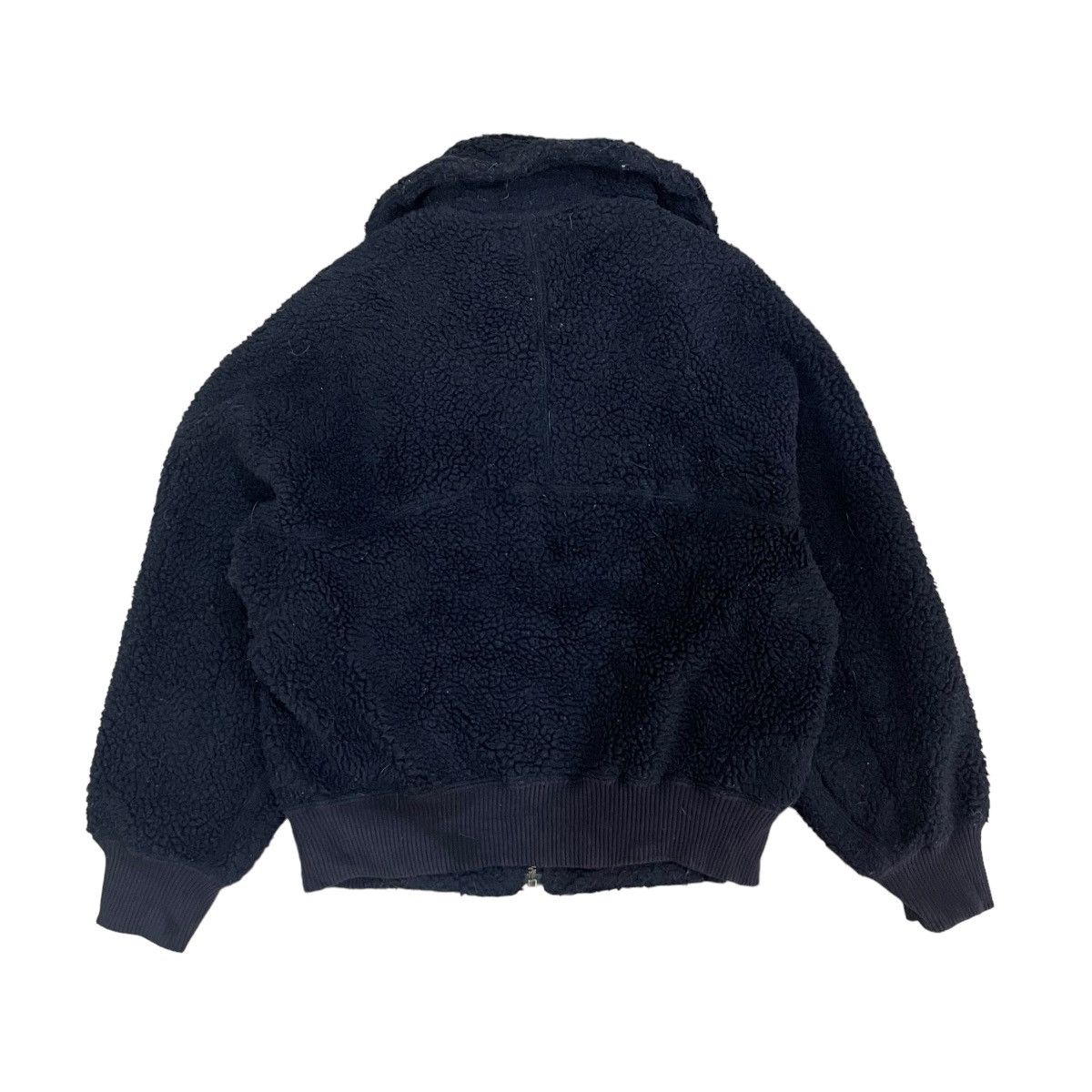 Lemaire × Uniqlo Vintage Uniqlo x Lemaire Turtleneck Sherpa Zipper Jacket Size L / US 10 / IT 46 - 2 Thumbnail