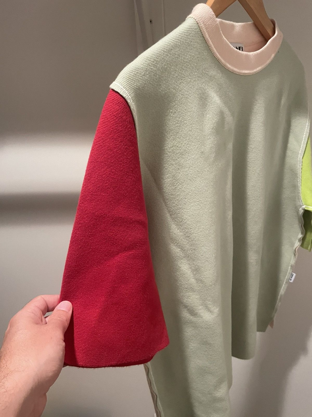 Sunnei Sunnei Knit T-Shirt Size US S / EU 44-46 / 1 - 4 Thumbnail