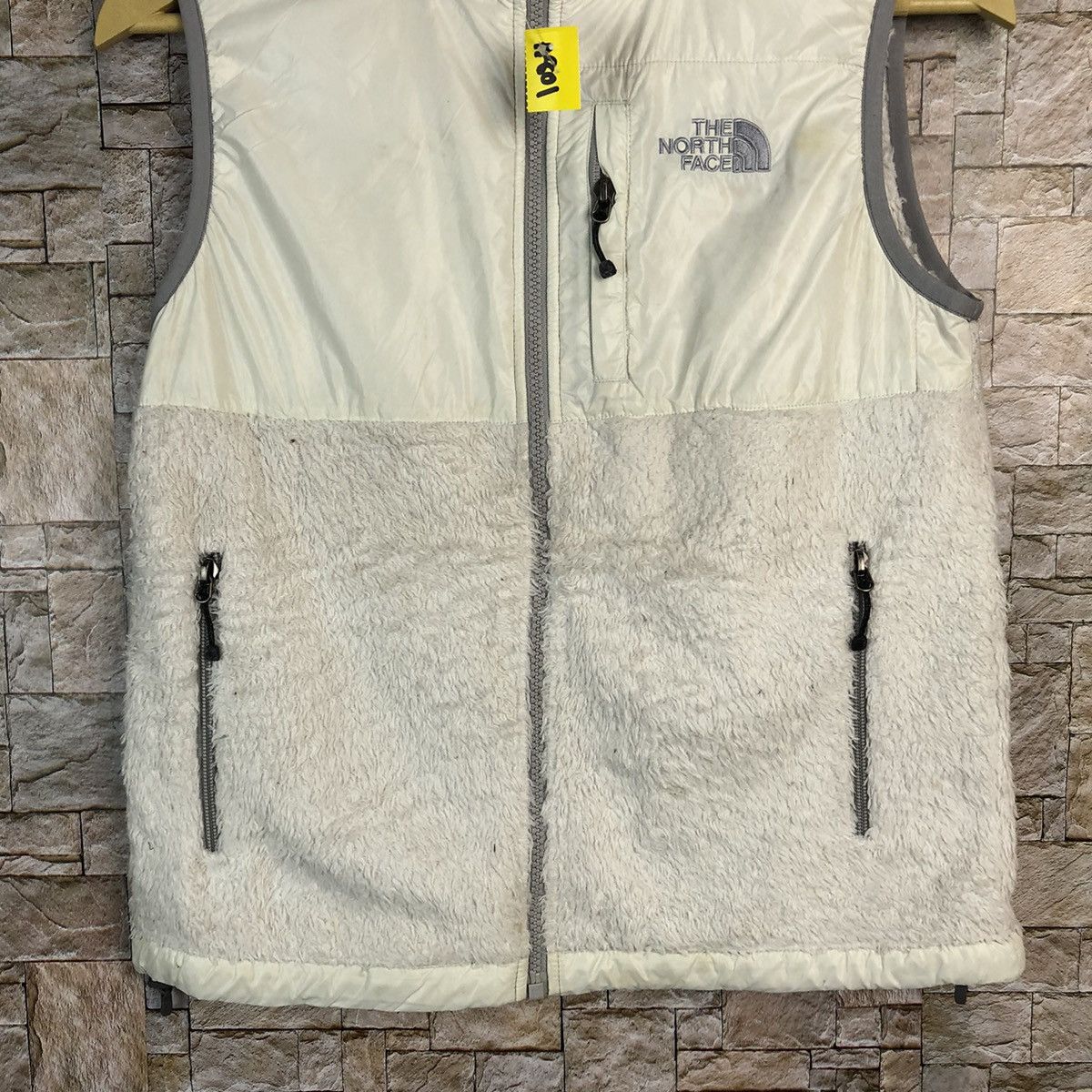 The North Face North Face White hoodie fleece Vest #A801 Size US S / EU 44-46 / 1 - 6 Thumbnail