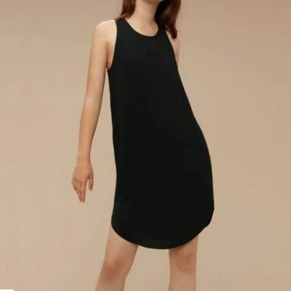 Other Wilfred Black Sleeveless Shift Dress Size M Size M / US 6-8 / IT 42-44 - 2 Thumbnail