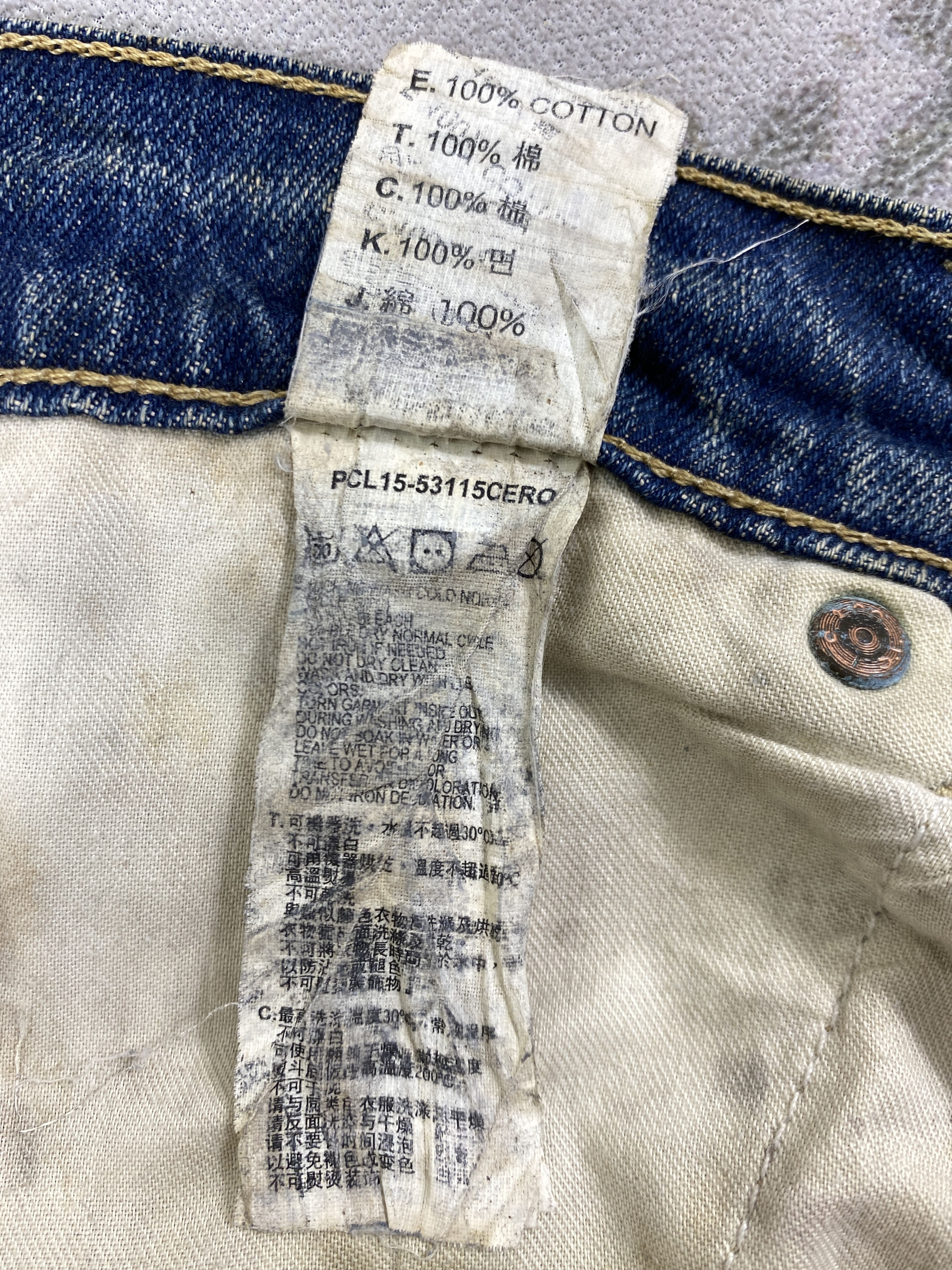 Levi's Dirty Blue Vintage Levi's 610 Jeans 31x29.5 Denim -JN1090 Size US 32 / EU 48 - 10 Thumbnail