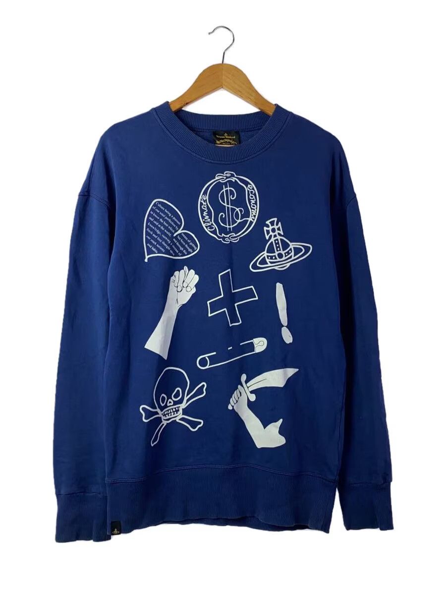Vivienne Westwood Patchwork Orb Logo Sweatshirt Size US L / EU 52-54 / 3 - 1 Thumbnail