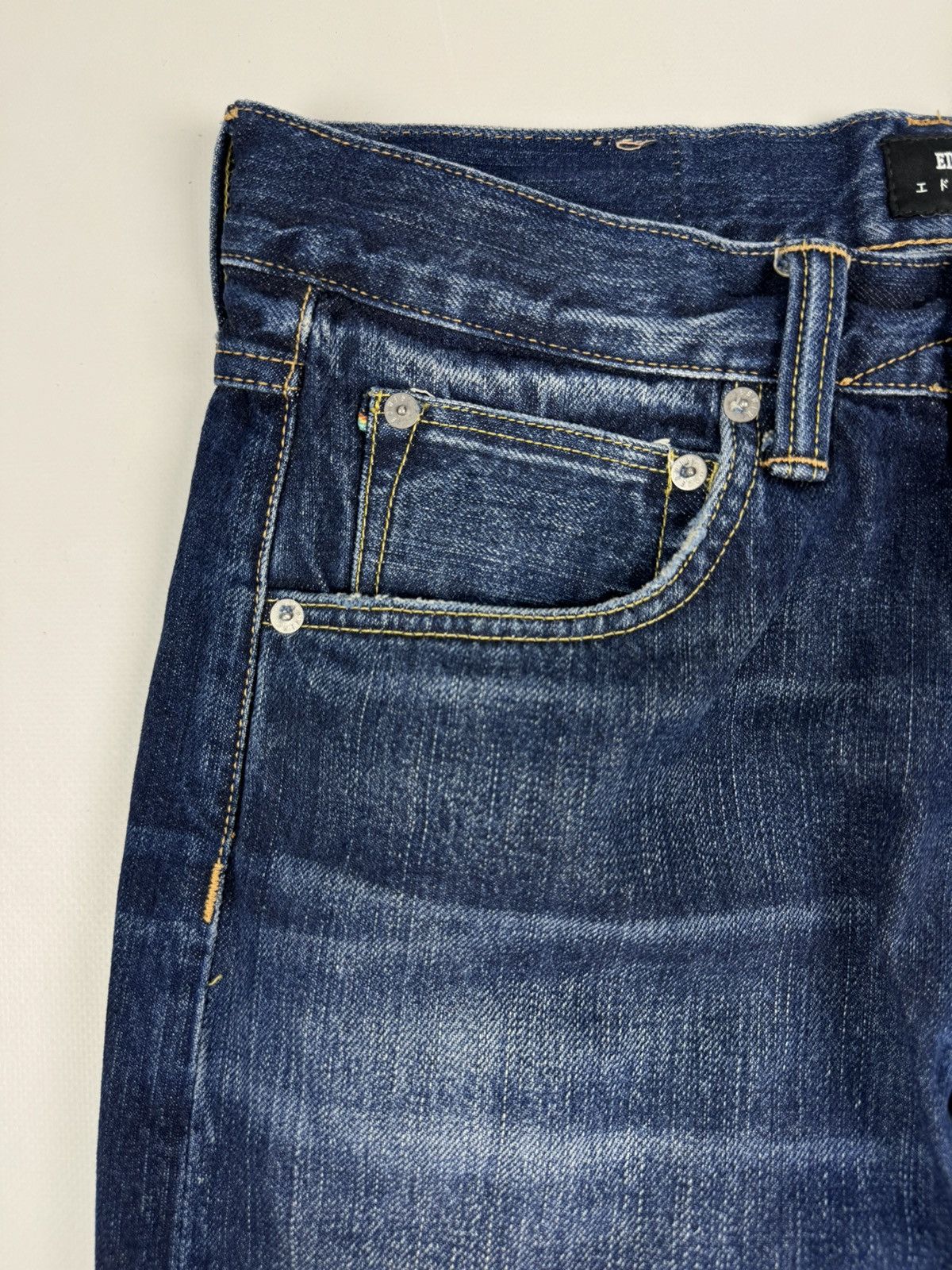 Edwin Edwin ED-55Regular Tapered Salvage Jeans Pants Size US 30 / EU 46 - 10 Thumbnail