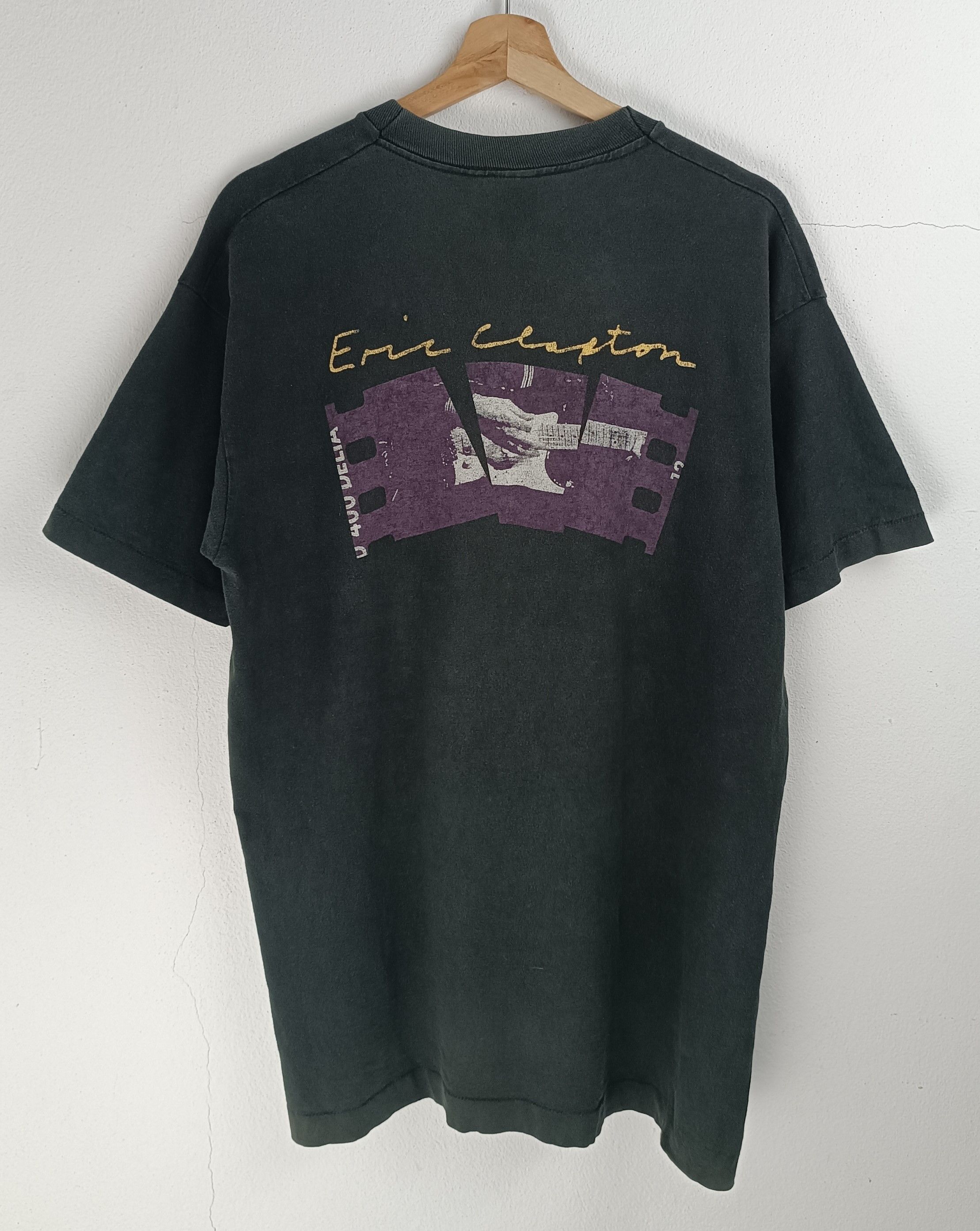Vintage THRASHED FADED VINTAGE 1992 ERIC CLAPTON hendrix beck dylan Size US L / EU 52-54 / 3 - 4 Thumbnail