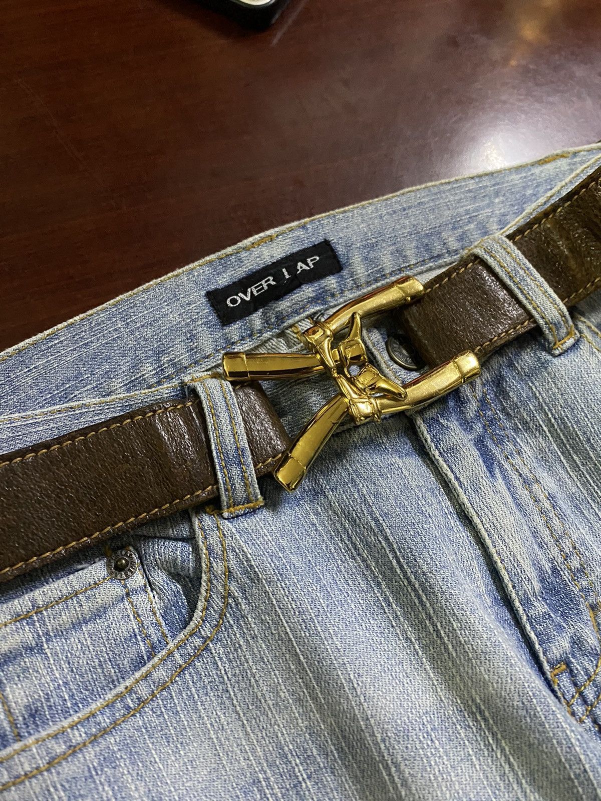 Gucci Gucci leather belt unisex very Rare 🔥🔥🔥 Size ONE SIZE - 2 Thumbnail