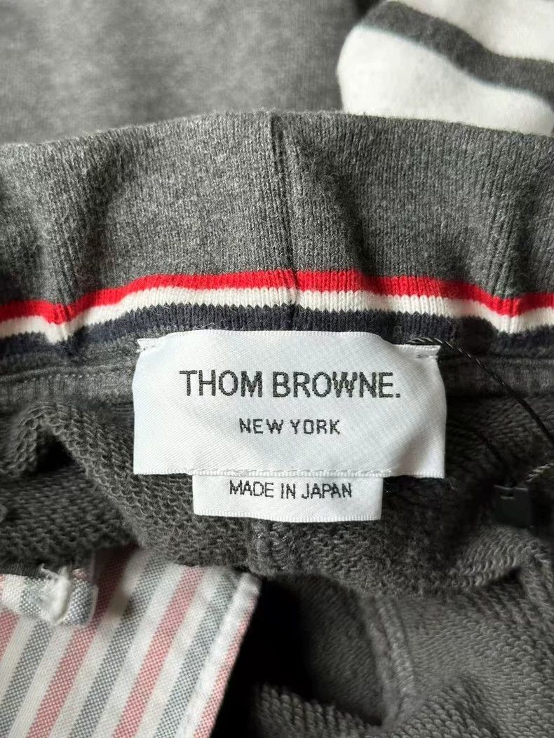 Thom Browne Dark grey knit trousers
