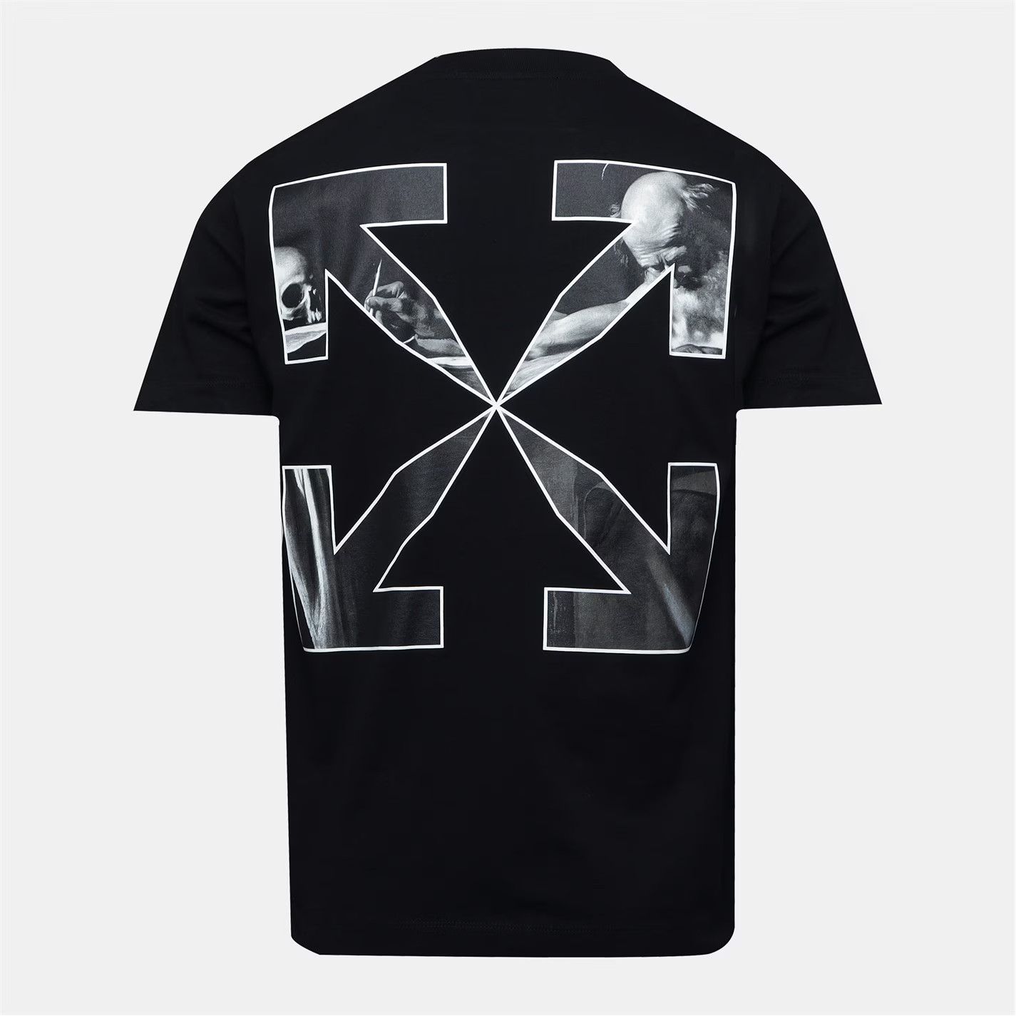 Off-White o1g2r1mq0226 Slim Short Sleeve T-Shirt In Black Size US XS / EU 42 / 0 - 2 Thumbnail