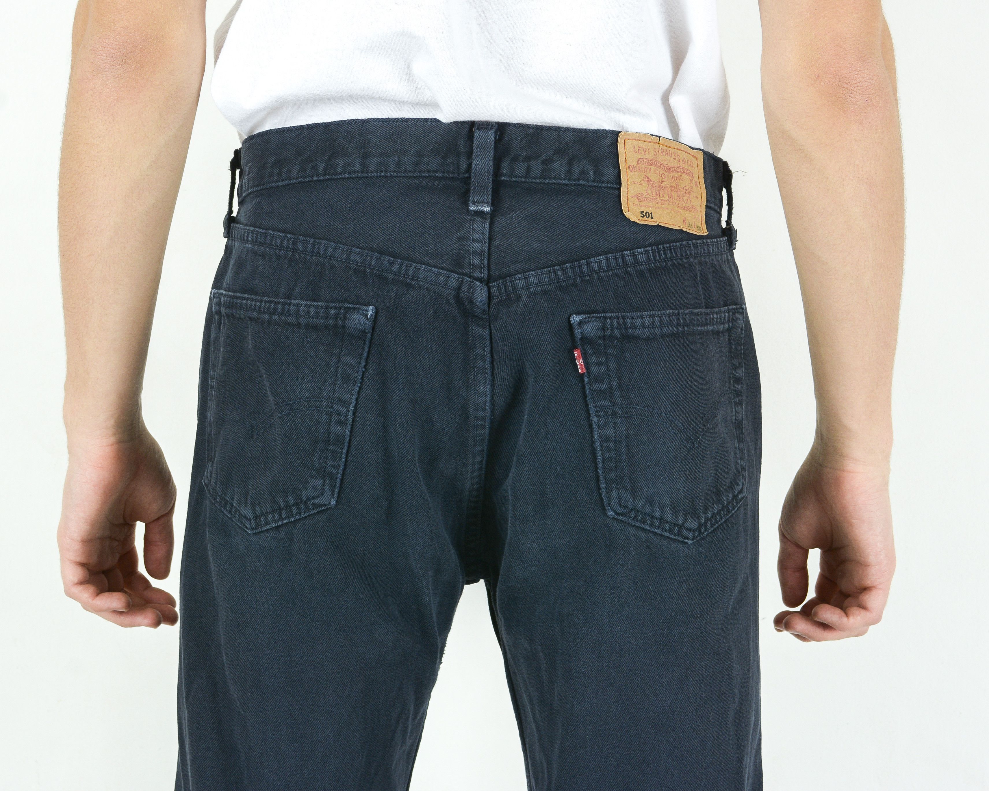 Levi's 501 W36 L32 Regular Straight Jeans Trousers Pants Everyday Size US 36 / EU 52 - 5 Thumbnail