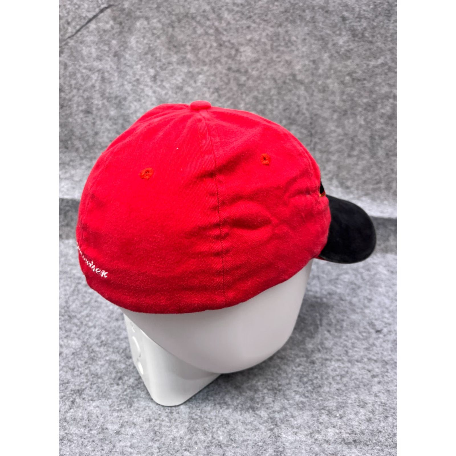 Chase Authentics VINTAGE Budweiser #8 King Of Beers Hat Cap Fitted Adult OS Red Cotton Dale Earnhardt Hat Cap Men Baseball Cap Red OS Adjustable" Size ONE SIZE - 7 Thumbnail